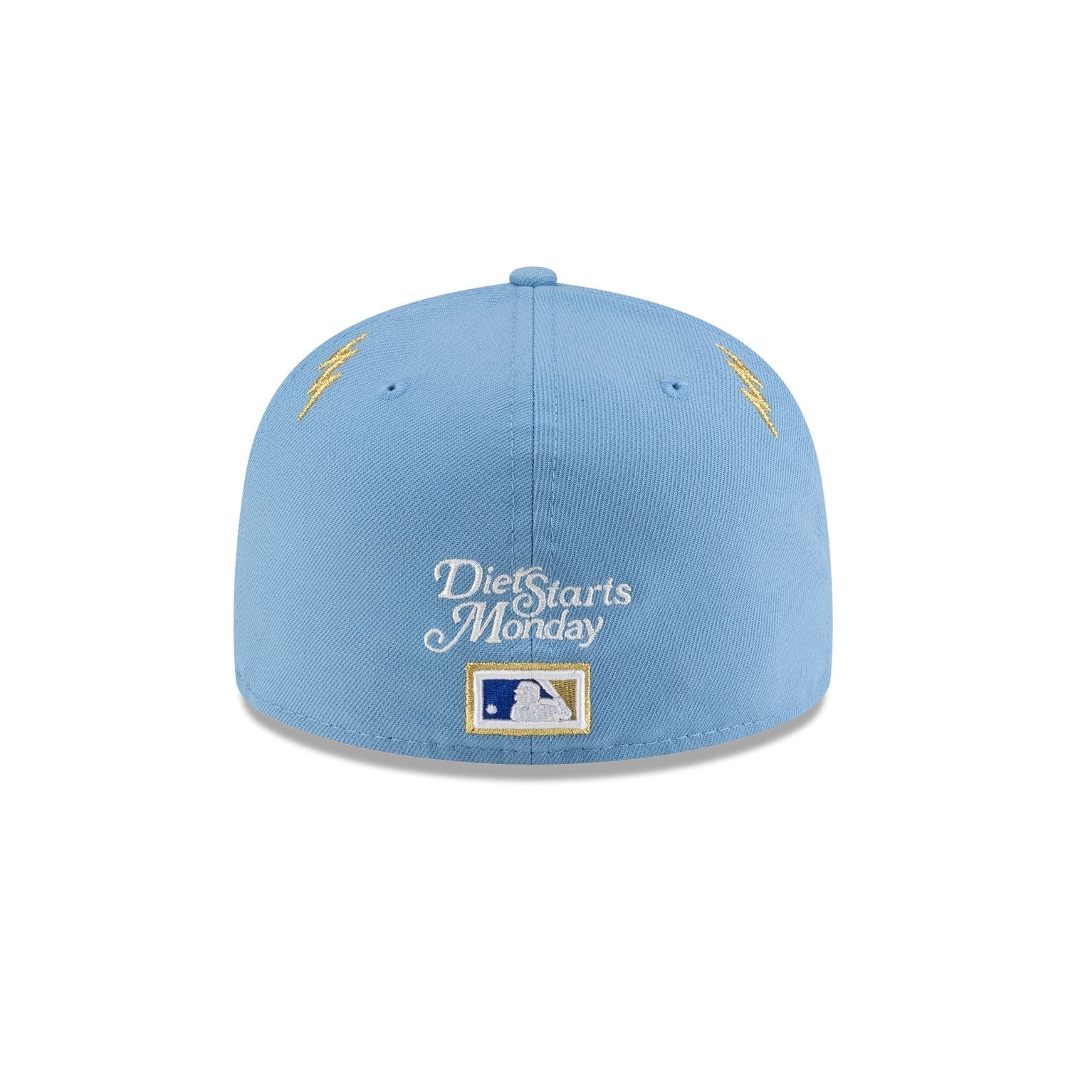 Diet Starts Monday x Milwaukee Brewers Lightening Bolts 59FIFTY Fitted Hat