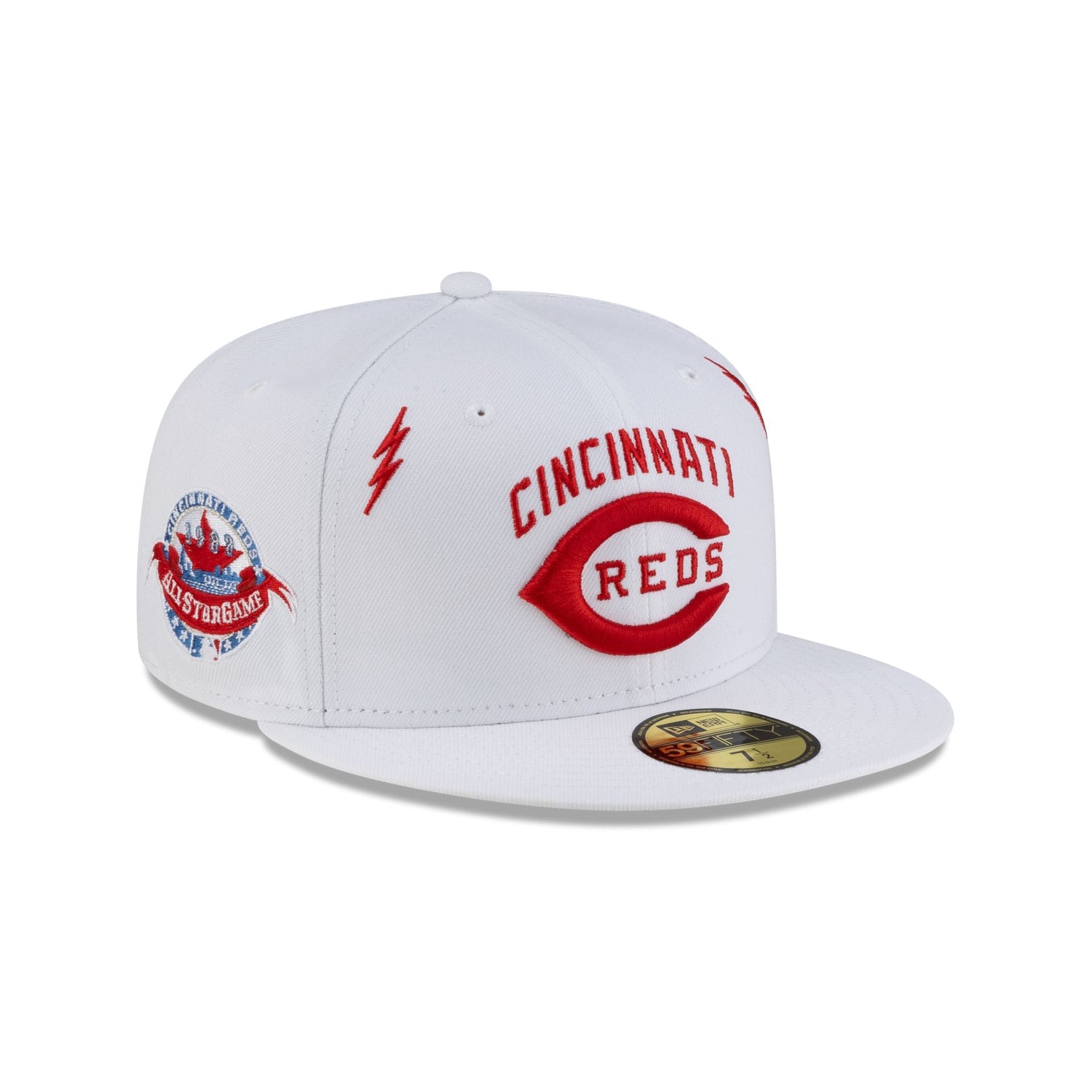 Diet Starts Monday x Cincinnati Reds Lightening Bolts 59FIFTY Fitted Hat
