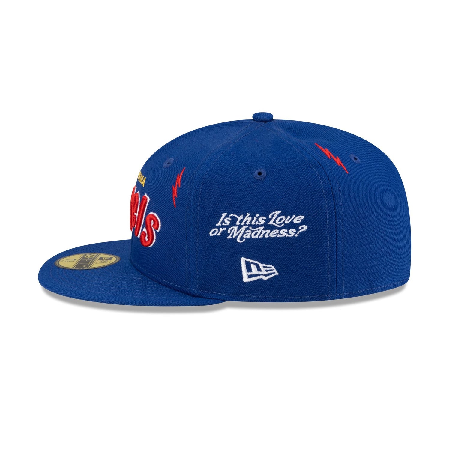 Diet Starts Monday x Los Angeles Angels Lightening Bolts 59FIFTY Fitted Hat