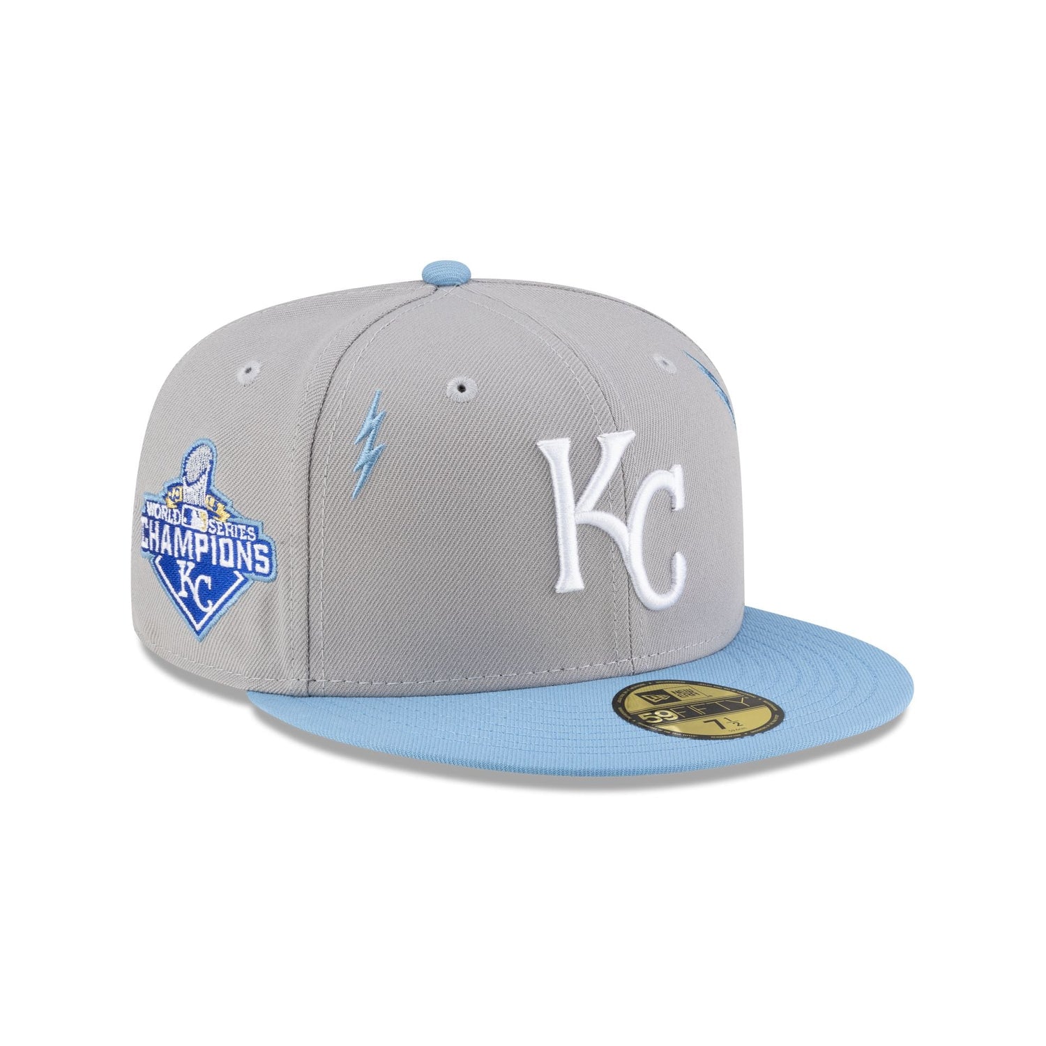 Diet Starts Monday x Kansas City Royals Lightening Bolts 59FIFTY Fitted Hat