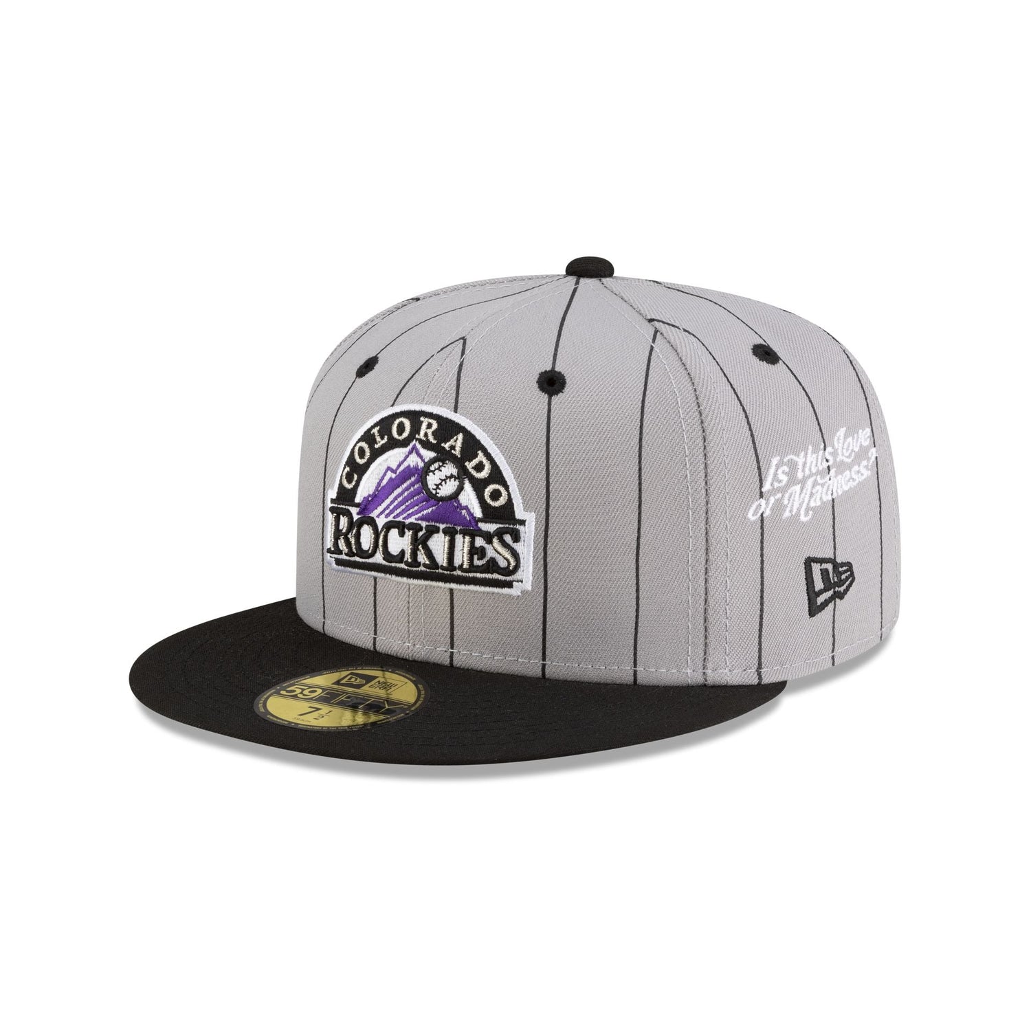 Diet Starts Monday x Colorado Rockies Pinstripe 59FIFTY Fitted Hat