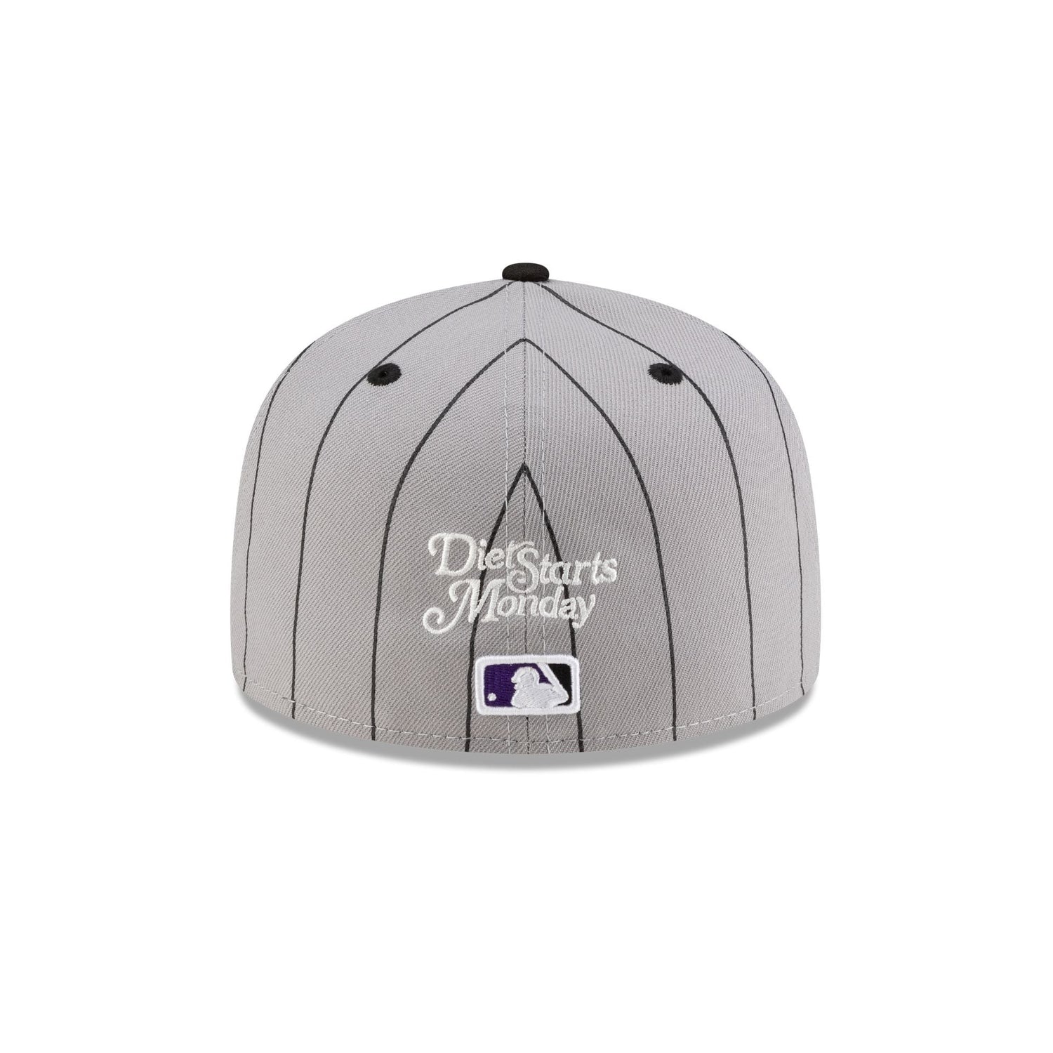 Diet Starts Monday x Colorado Rockies Pinstripe 59FIFTY Fitted Hat