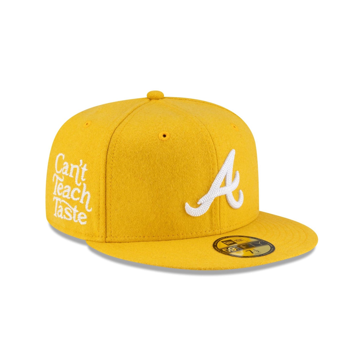 Diet Starts Monday x Atlanta Braves Gold Wool 59FIFTY Fitted Hat