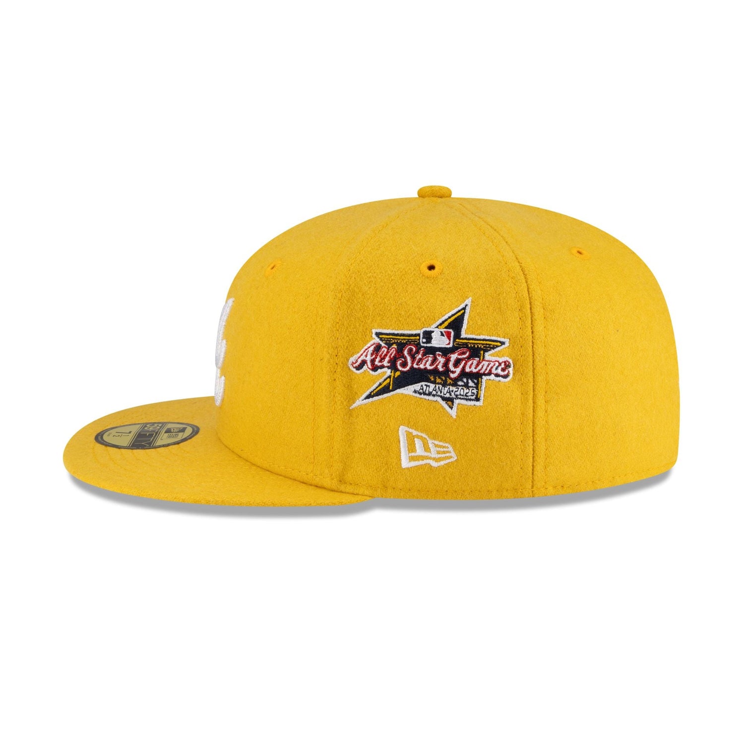 Diet Starts Monday x Atlanta Braves Gold Wool 59FIFTY Fitted Hat