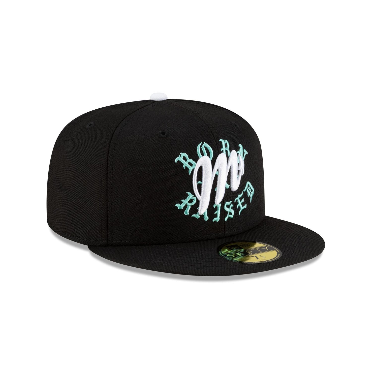 Born x Raised x Diablos Rojos del México Black 59FIFTY Fitted Hat