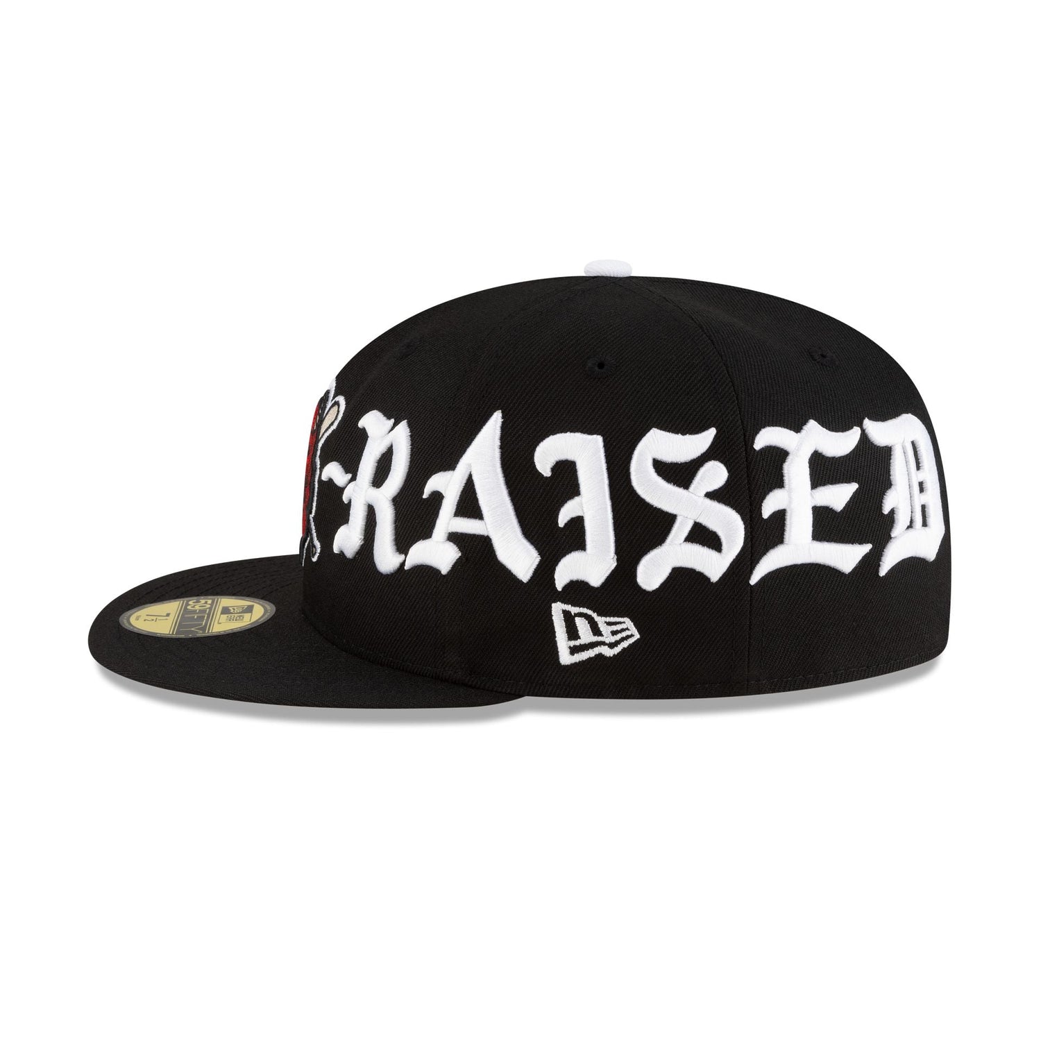 Born x Raised x Diablos Rojos del México Wordmark 59FIFTY Fitted Hat