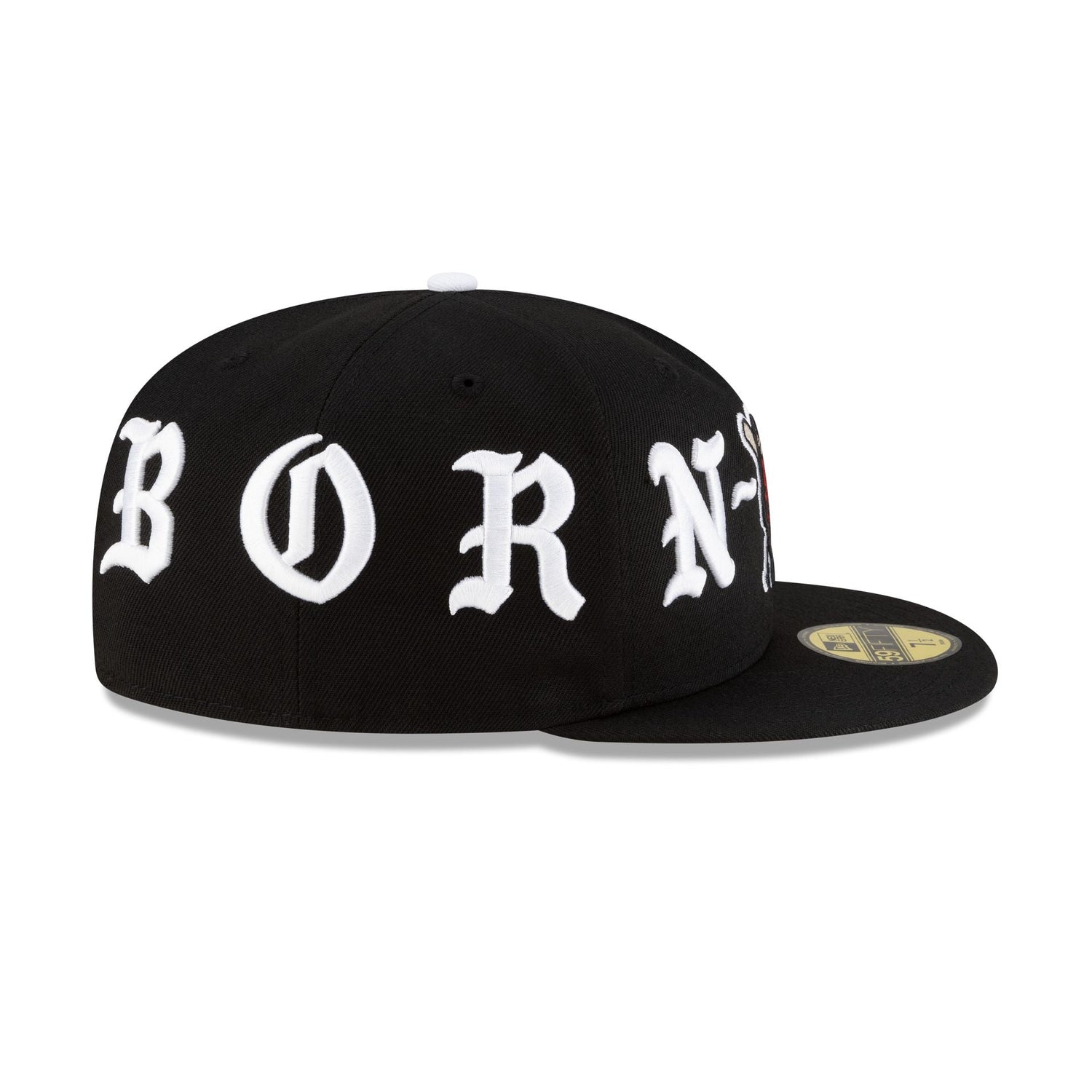 Born x Raised x Diablos Rojos del México Wordmark 59FIFTY Fitted Hat