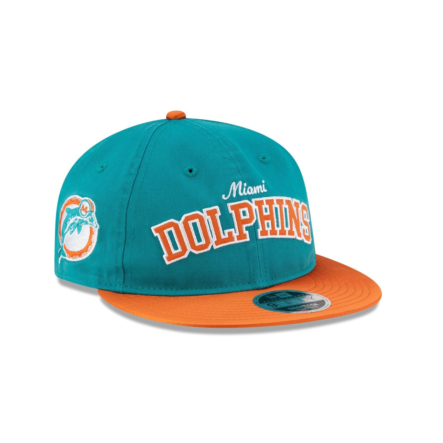 Miami Dolphins International Games Series Historic Retro Crown 9FIFTY Snapback Hat