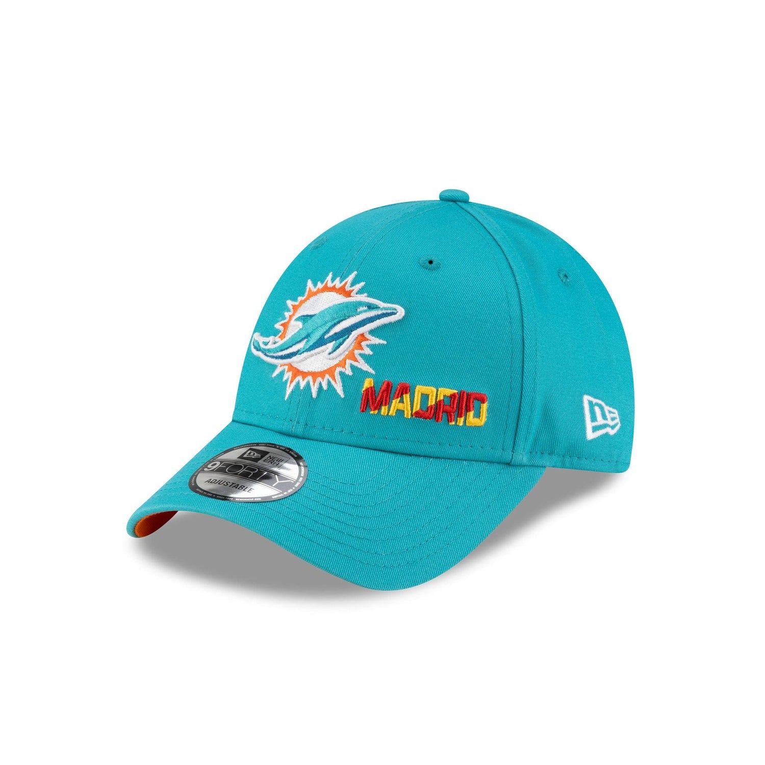 Miami Dolphins Madrid Game 9FORTY Snapback Hat