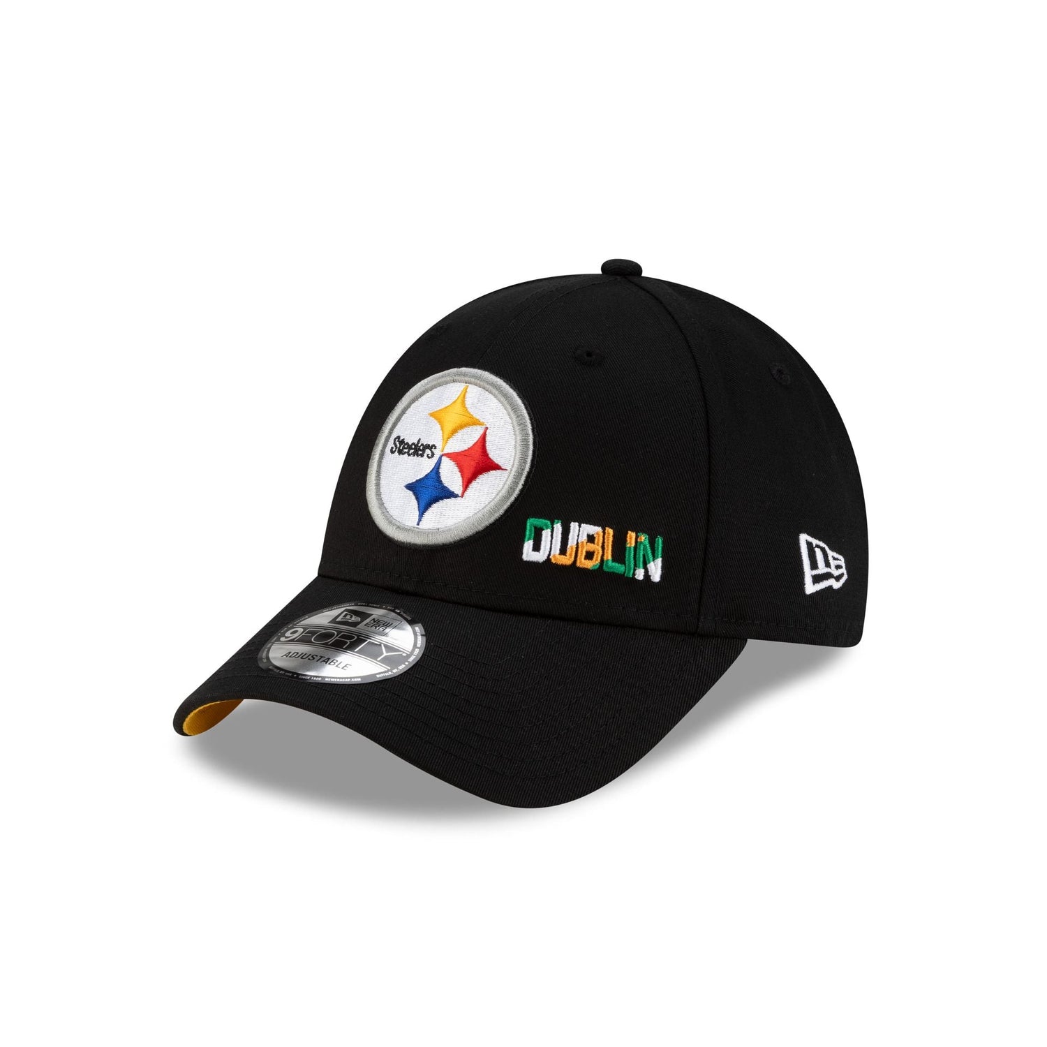 Pittsburgh Steelers Dublin Game 9FORTY Snapback Hat