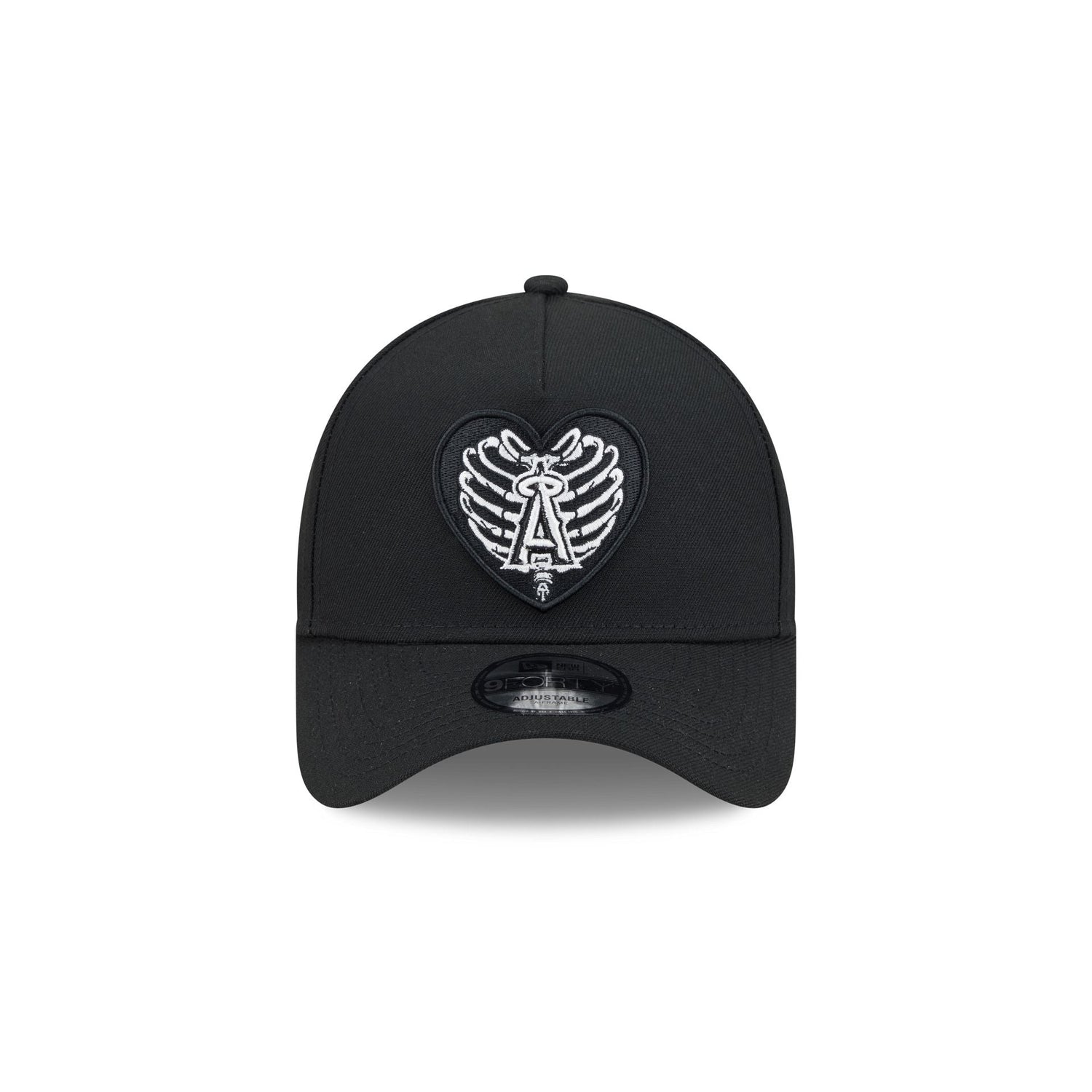 Los Angeles Angels Skeletal Heart 9FORTY A-Frame Snapback Hat