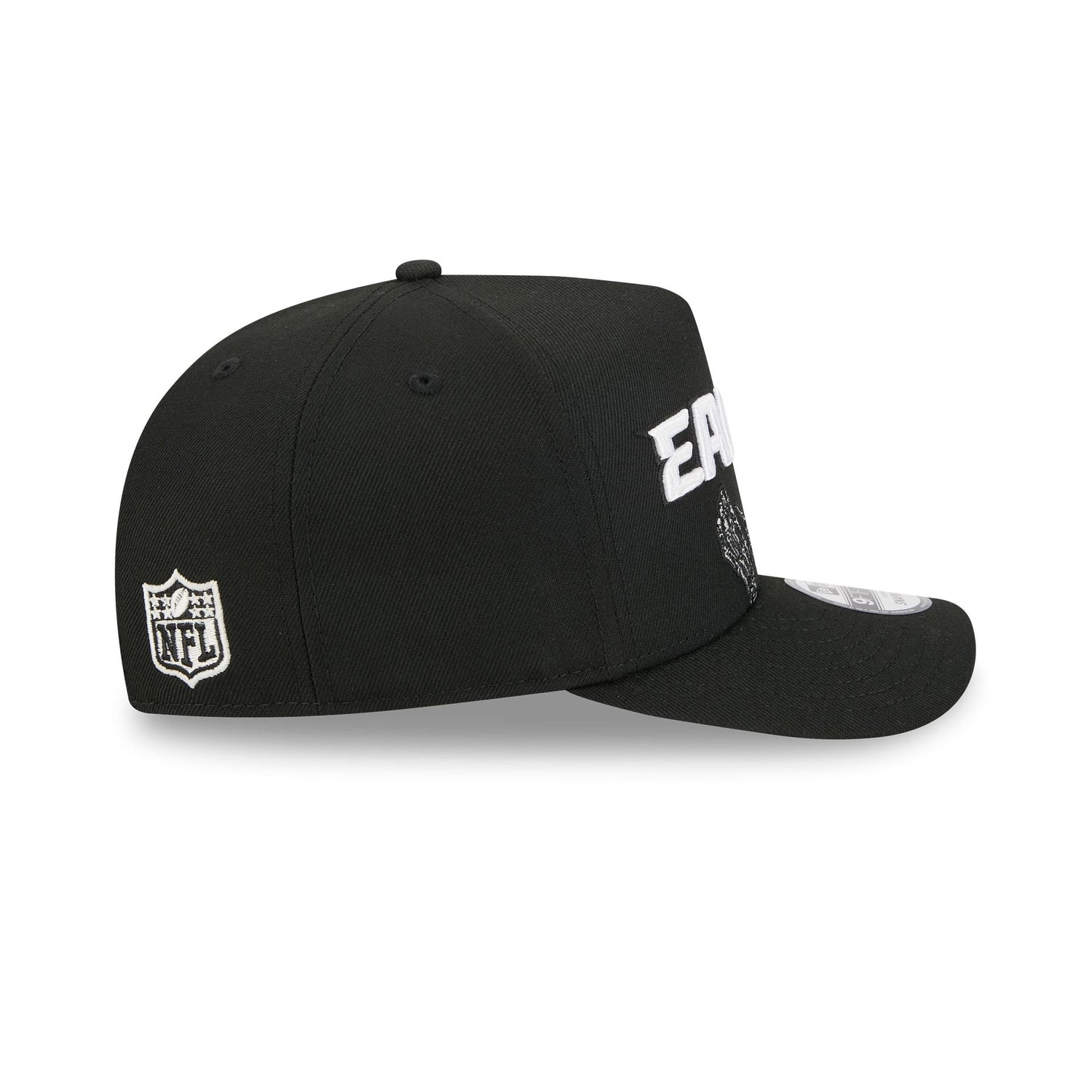Philadelphia Eagles Skeletal Script 9FIFTY A-Frame Snapback Hat