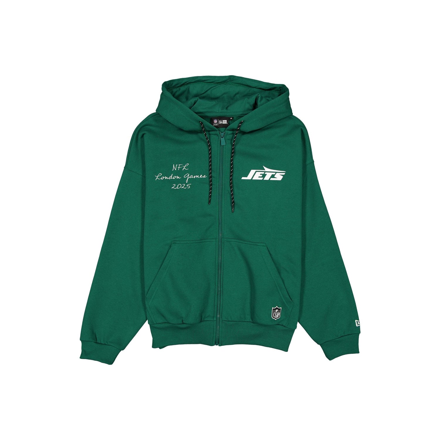 New York Jets London Game Premium Full-Zip Hoodie