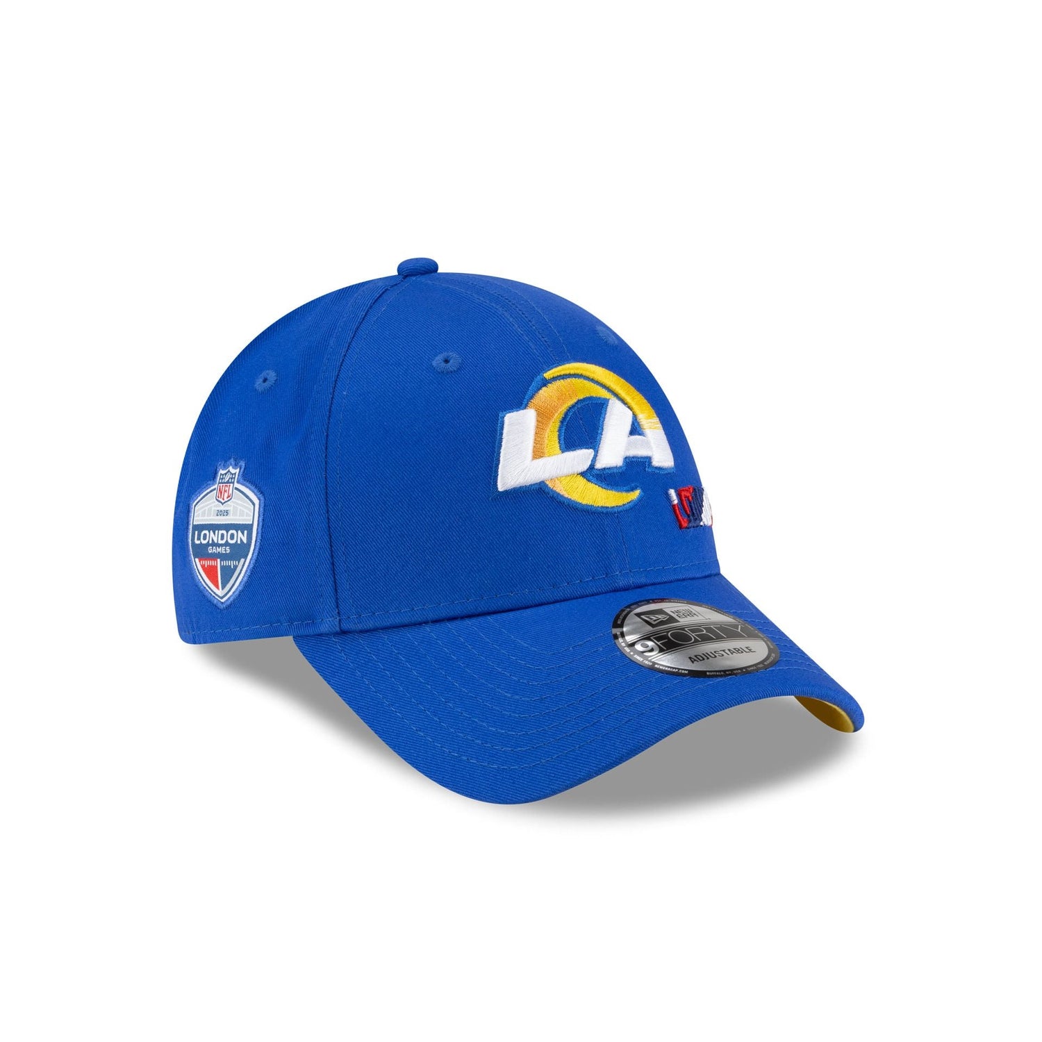 Los Angeles Rams London Game 9FORTY Snapback Hat