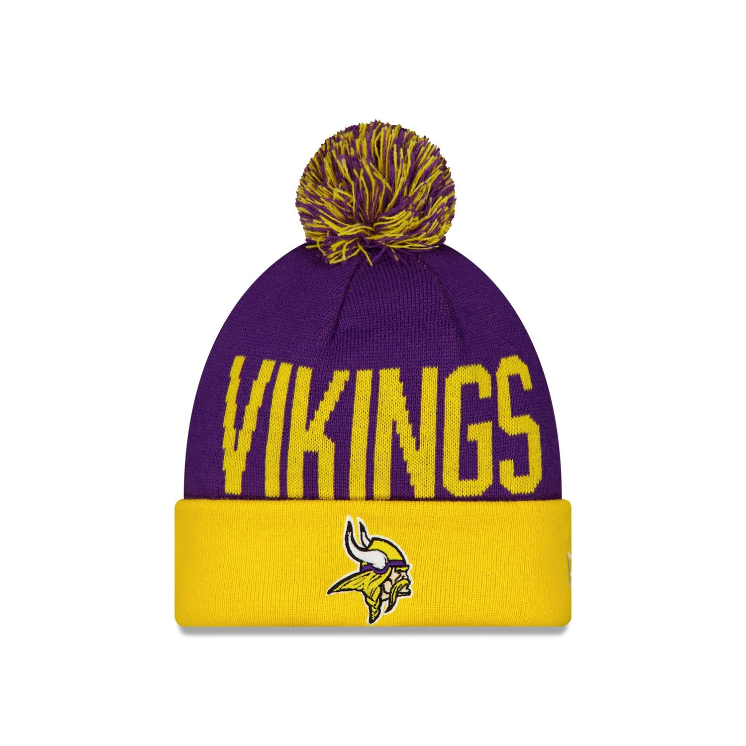Minnesota Vikings London Game Pom Knit Hat