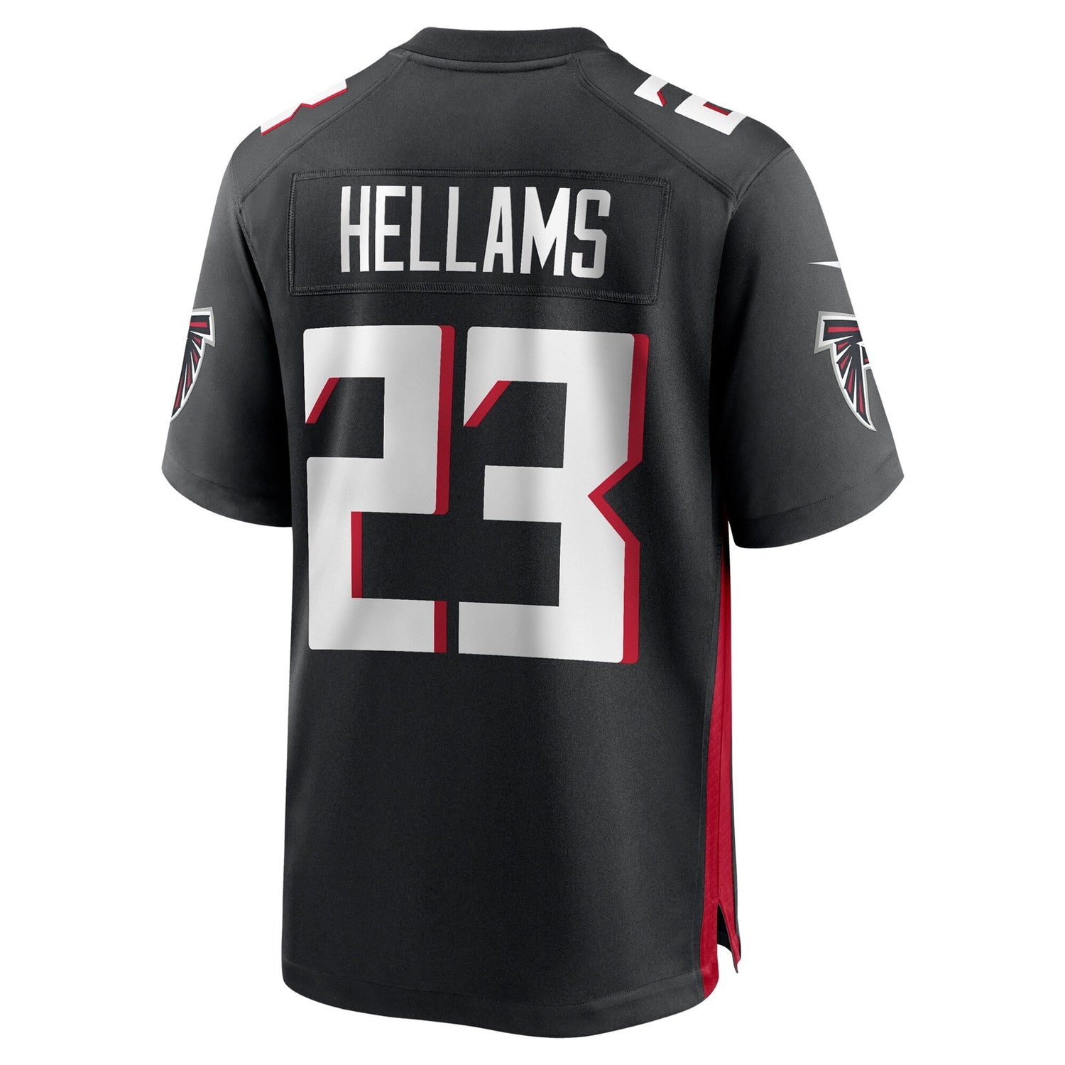 DeMarcco Hellams Atlanta Falcons Nike Team Game Jersey - Black
