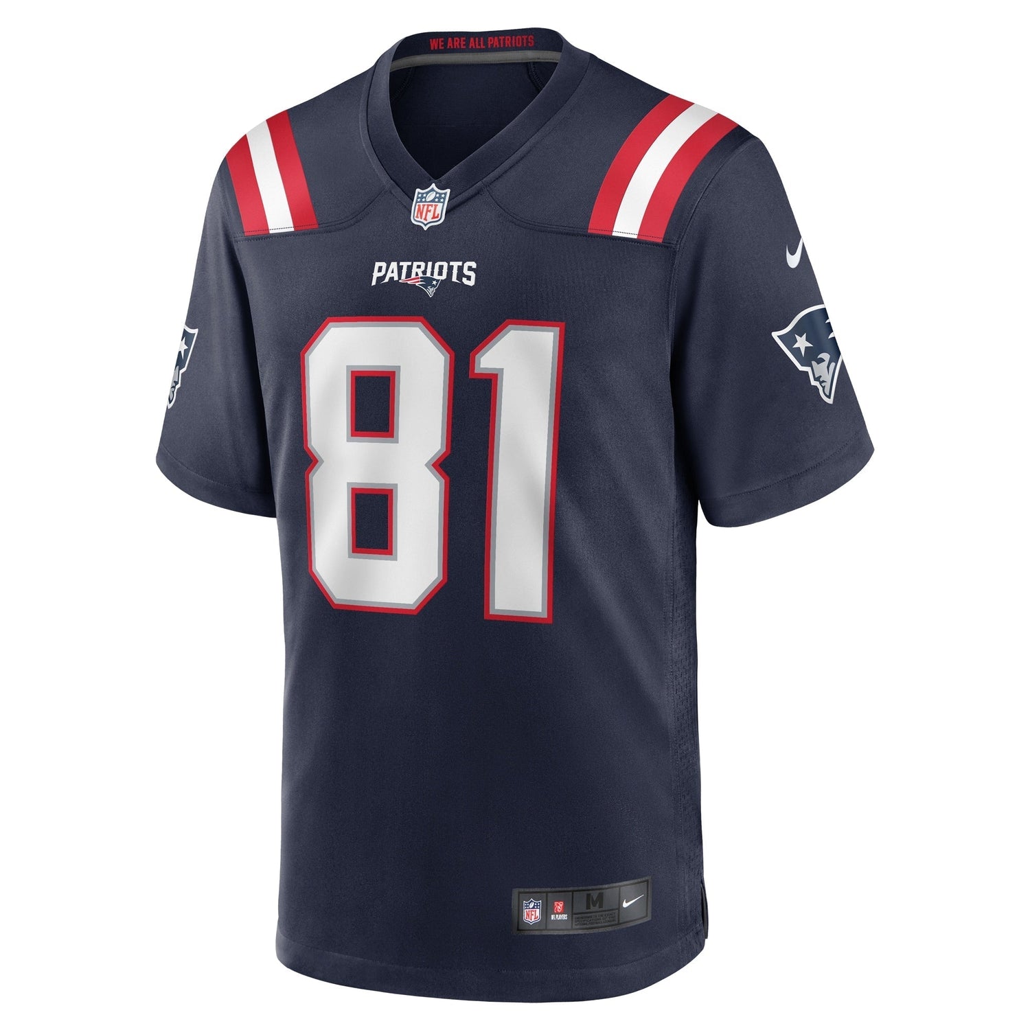 Demario Douglas New England Patriots Nike Game Jersey - Navy