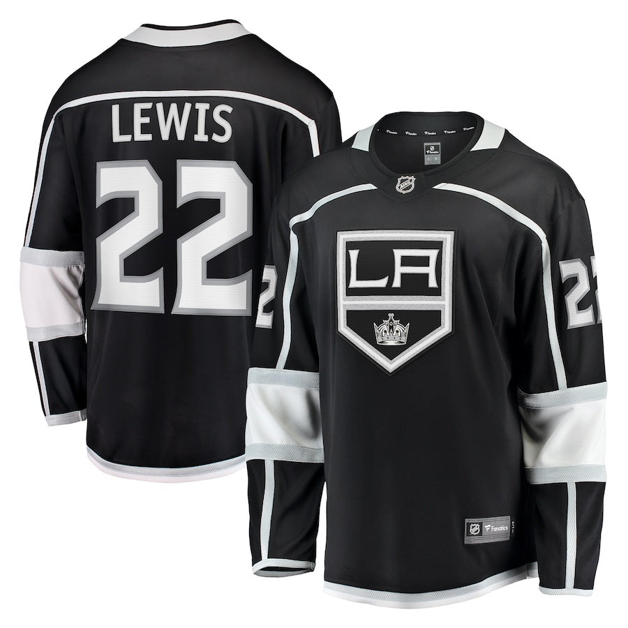 Trevor Lewis Los Angeles Kings Home Breakaway Jersey - Black