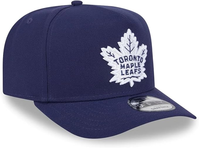 Men’s Toronto Maple Leafs New Era 9FIFTY A-Frame Snapback Adjustable Hat – Navy Blue