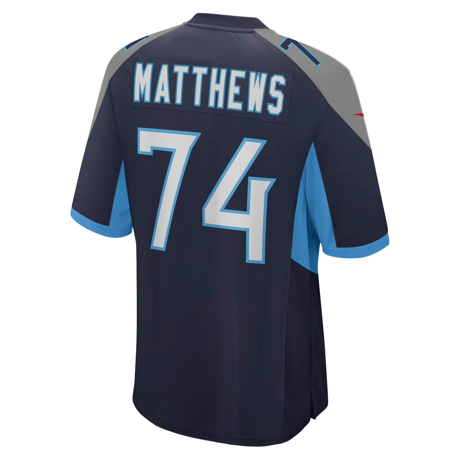 Bruce Matthews Tennessee Titans Nike Retired Jersey - Navy