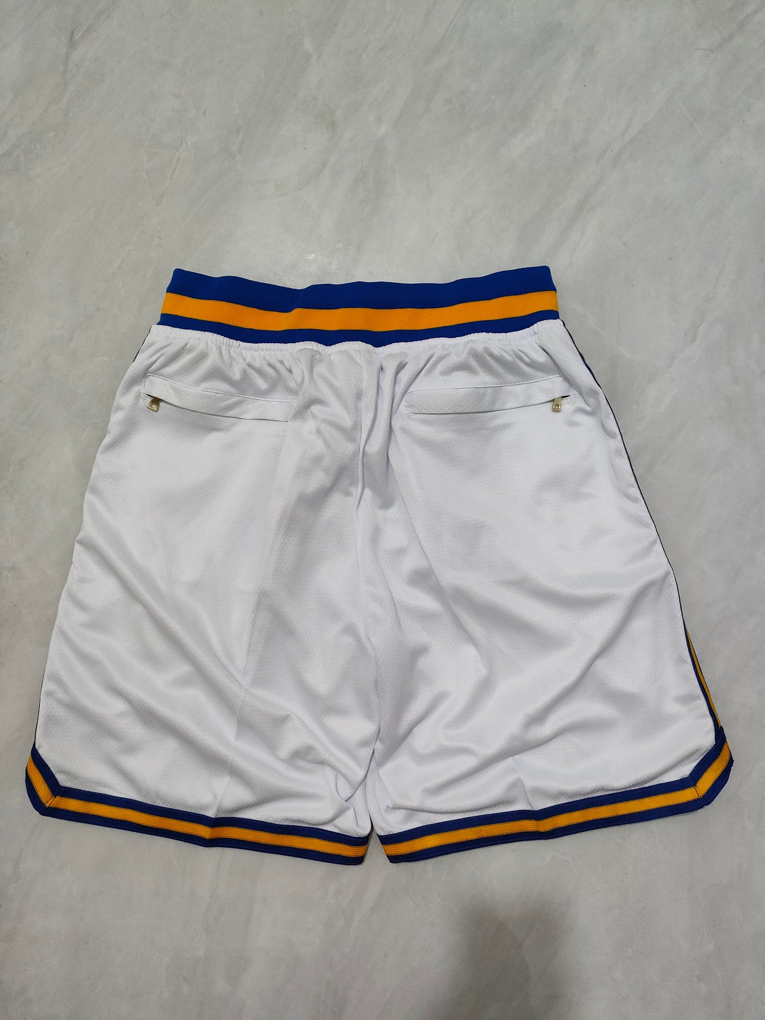 JUST DON UCLA University White Pocket Shorts