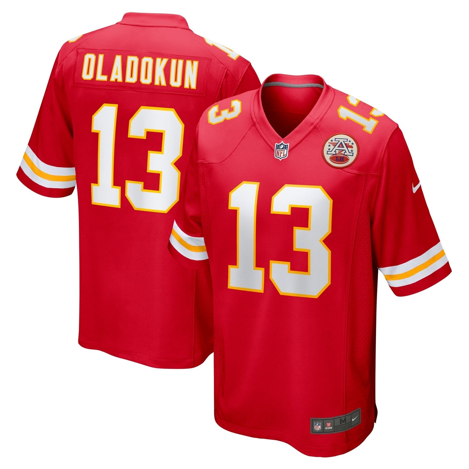 Chris Oladokun Kansas City Chiefs Nike Game Jersey - Red