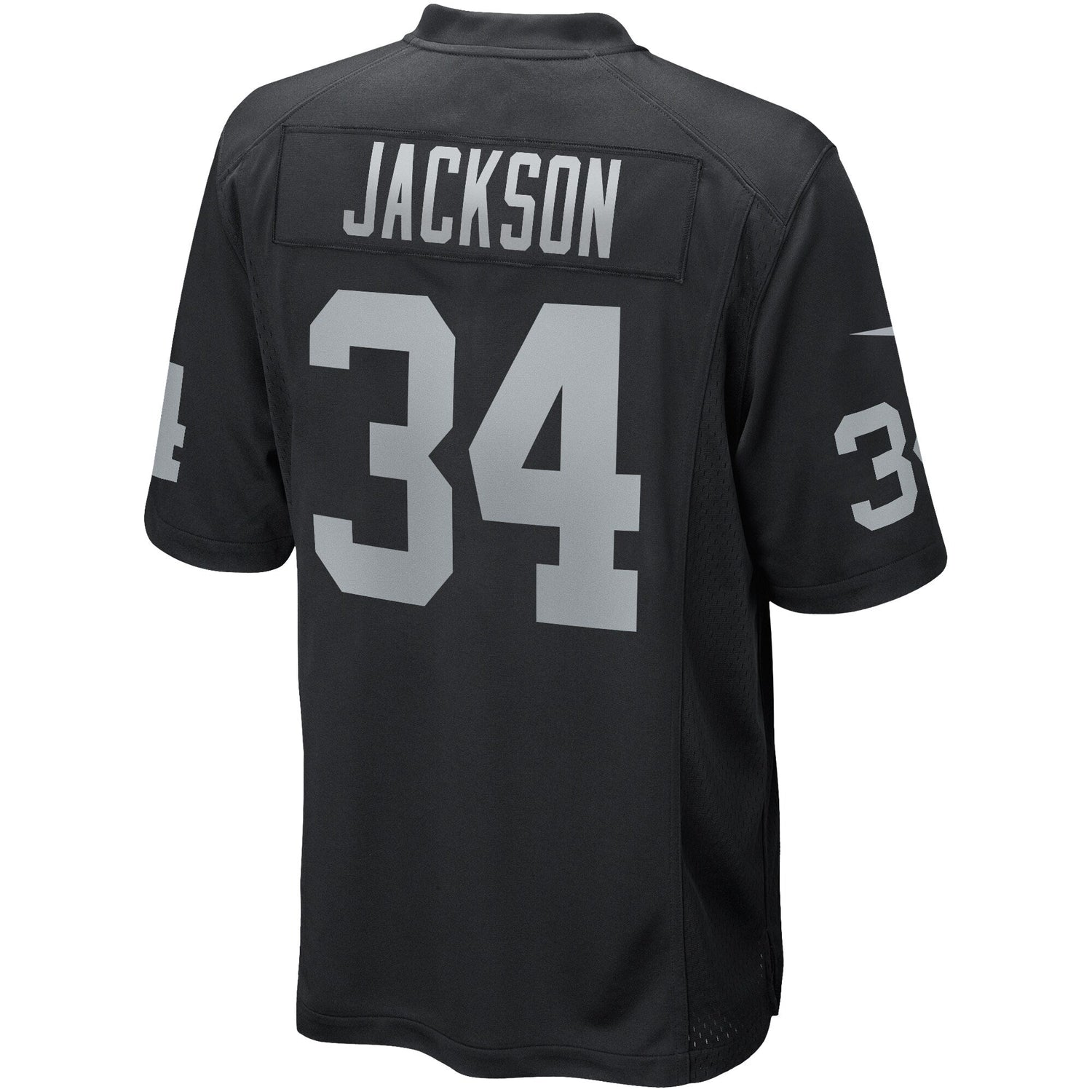 Bo Jackson Las Vegas Raiders Nike Game Retired Jersey - Black