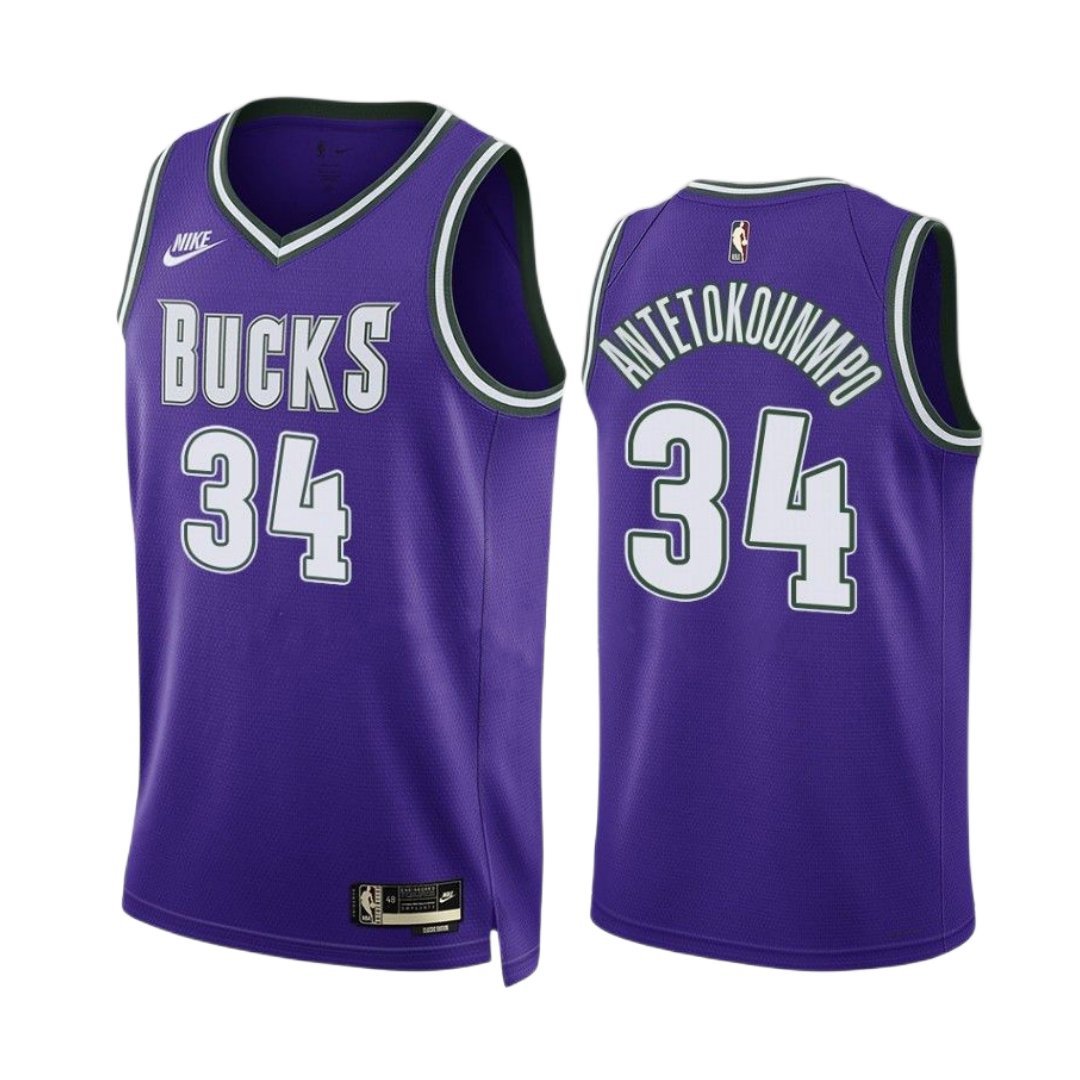 Giannis Antetokounmpo Milwaukee Bucks 2022-23 Classic Jersey