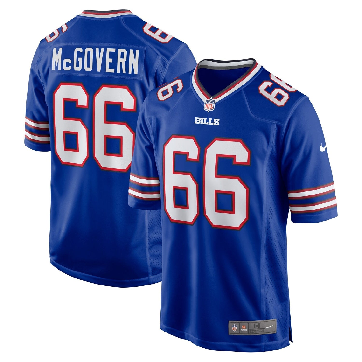 Connor McGovern Buffalo Bills Nike Game Jersey - Royal