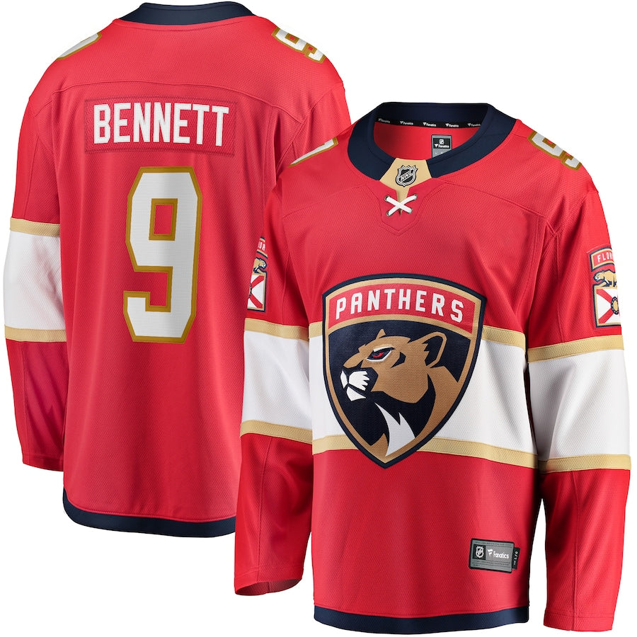 Sam Bennett Florida Panthers Home Breakaway Jersey - Red