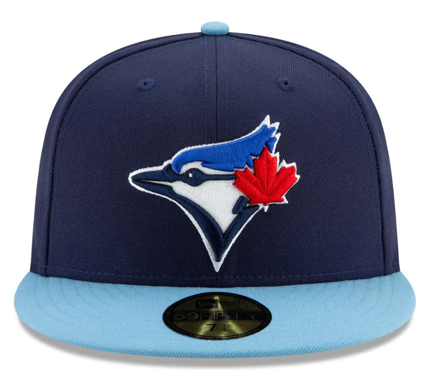 Men's Toronto Blue Jays New Era Royal/Powder Blue 2025 MLB Postseason Side Patch 59FIFTY Fitted Hat
