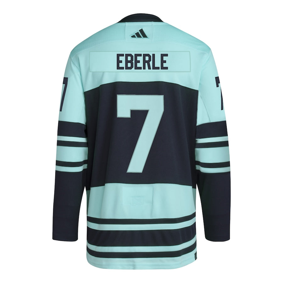 Men's Seattle Kraken Jordan Eberle adidas Light Blue Reverse Retro 2.0 Authentic Player Jersey