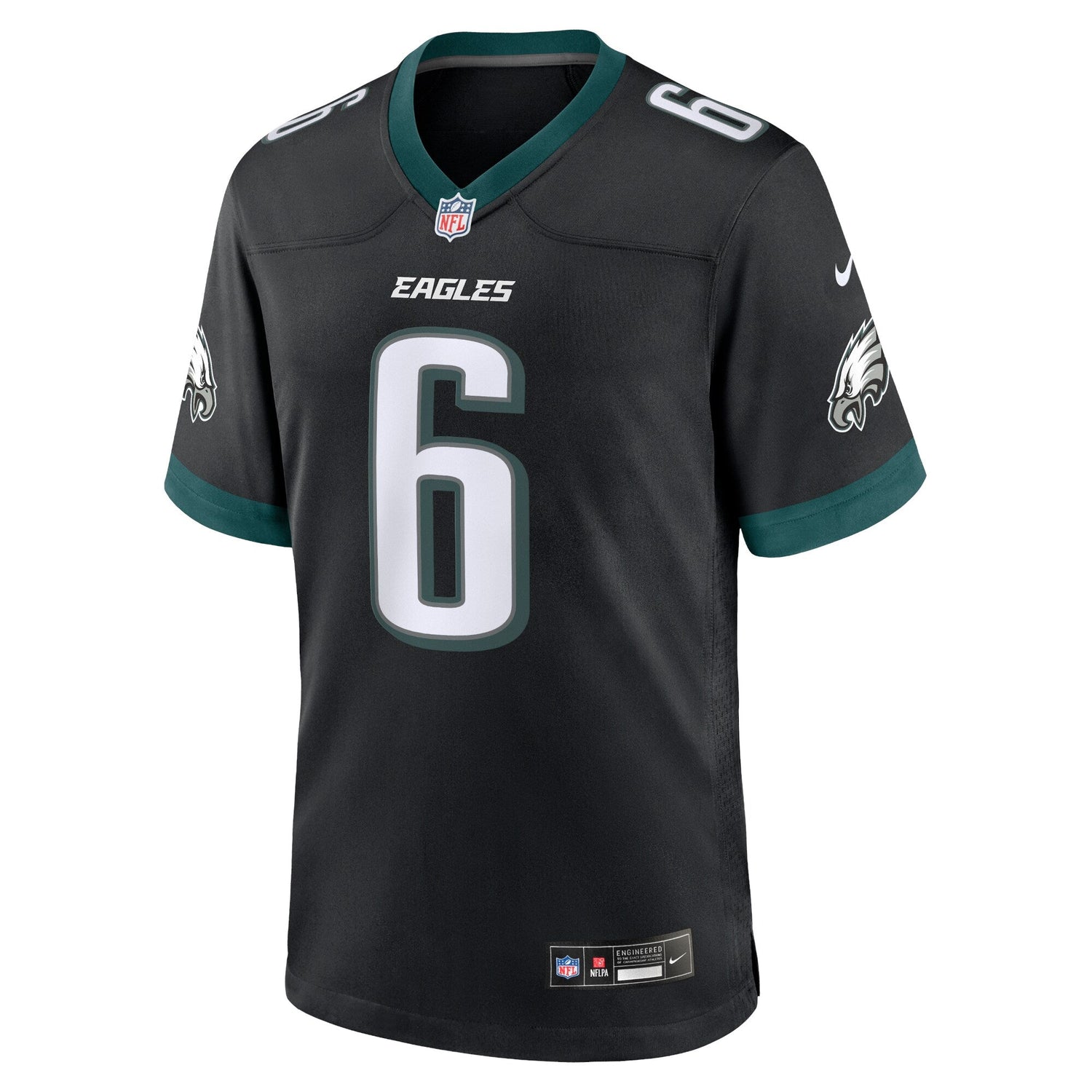 DeVonta Smith Philadelphia Eagles Nike Alternate Game Jersey - Black