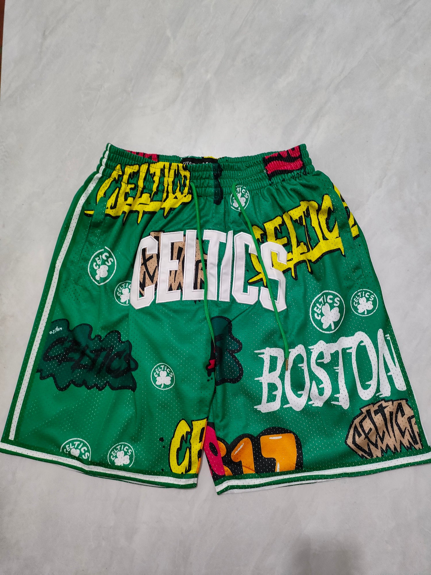 JUST DON Boston CelticsPocket Shorts