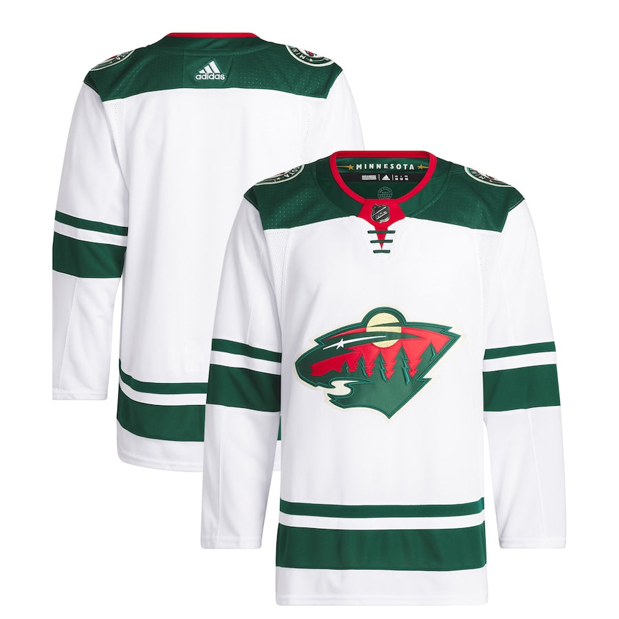 Minnesota Wild Away Primegreen Jersey – White