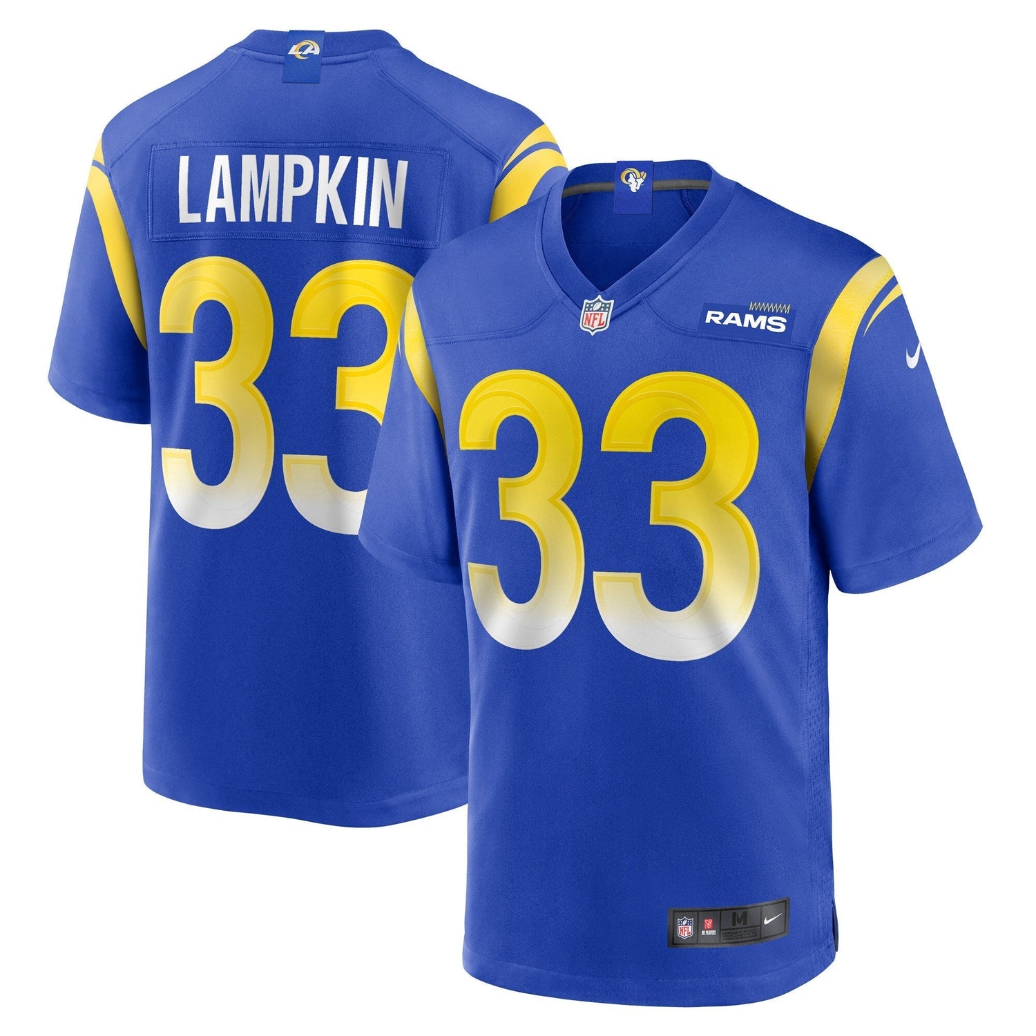 Cam Lampkin Los Angeles Rams Nike Game Jersey - Royal
