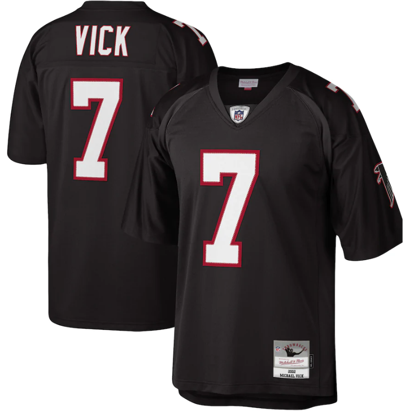 Michael Vick Atlanta Falcons Mitchell & Ness Legacy Jersey - Black