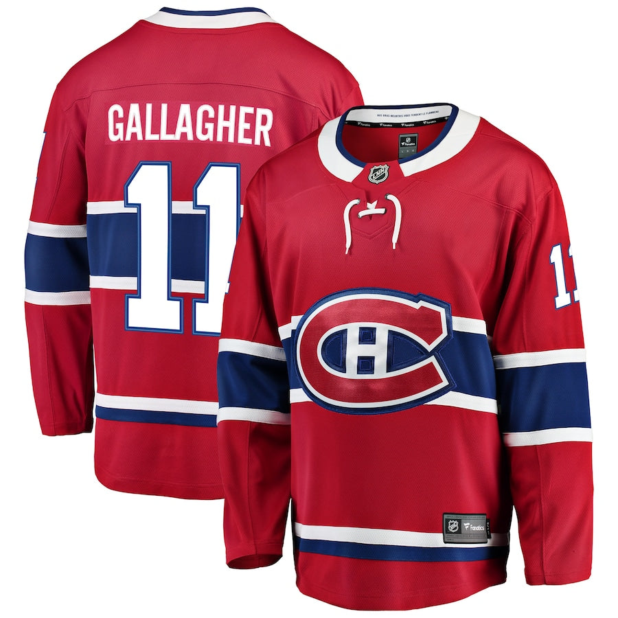 Brendan Gallagher Montreal Canadiens Breakaway Jersey - Red
