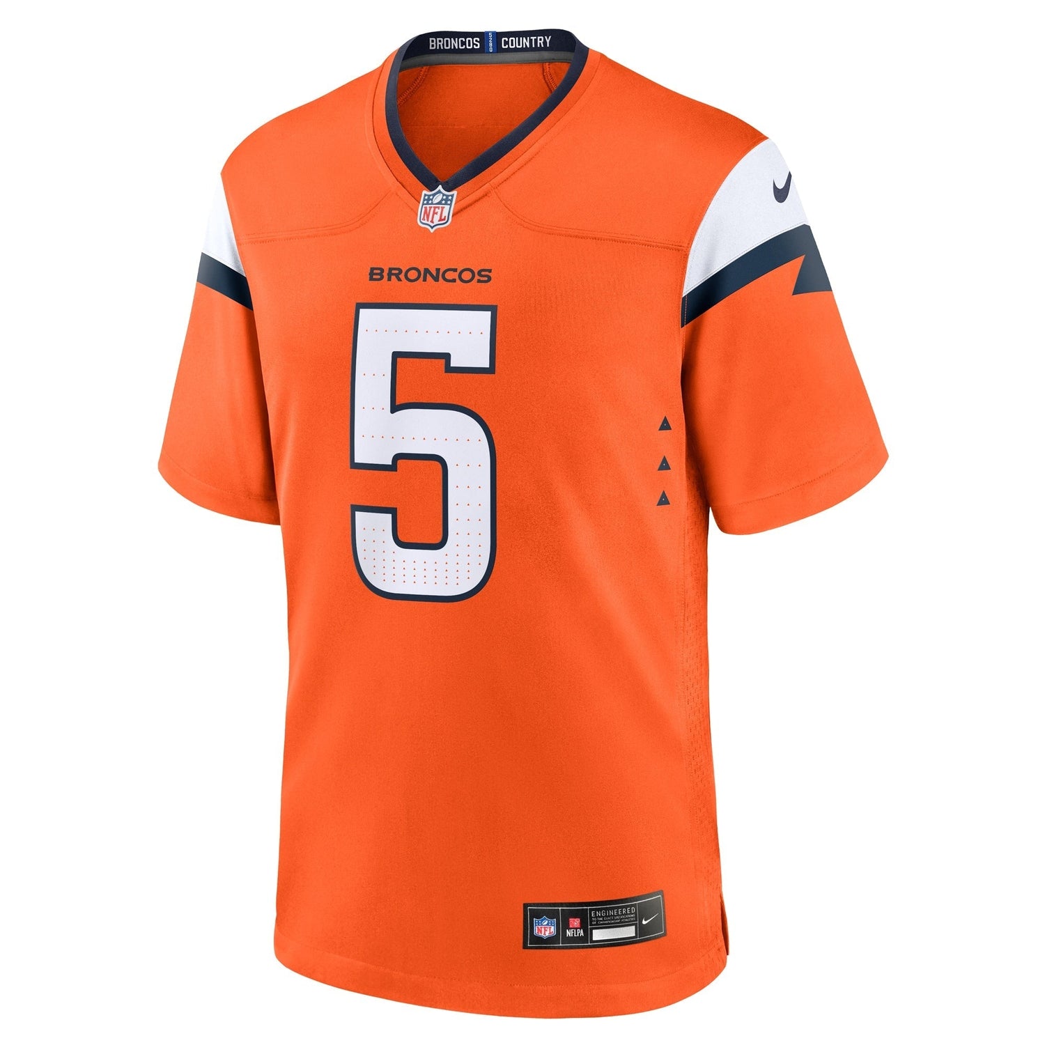 Baron Browning Denver Broncos Nike Team Game Jersey - Orange