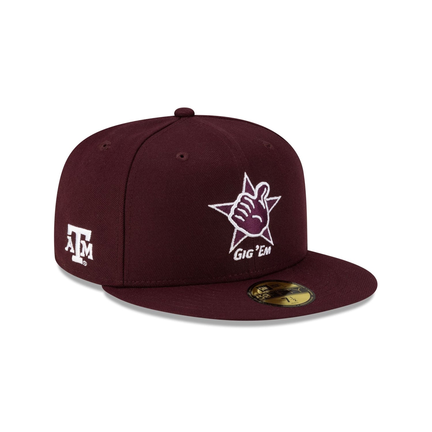 Texas A&M Aggies Hand Signs 59FIFTY Fitted Hat