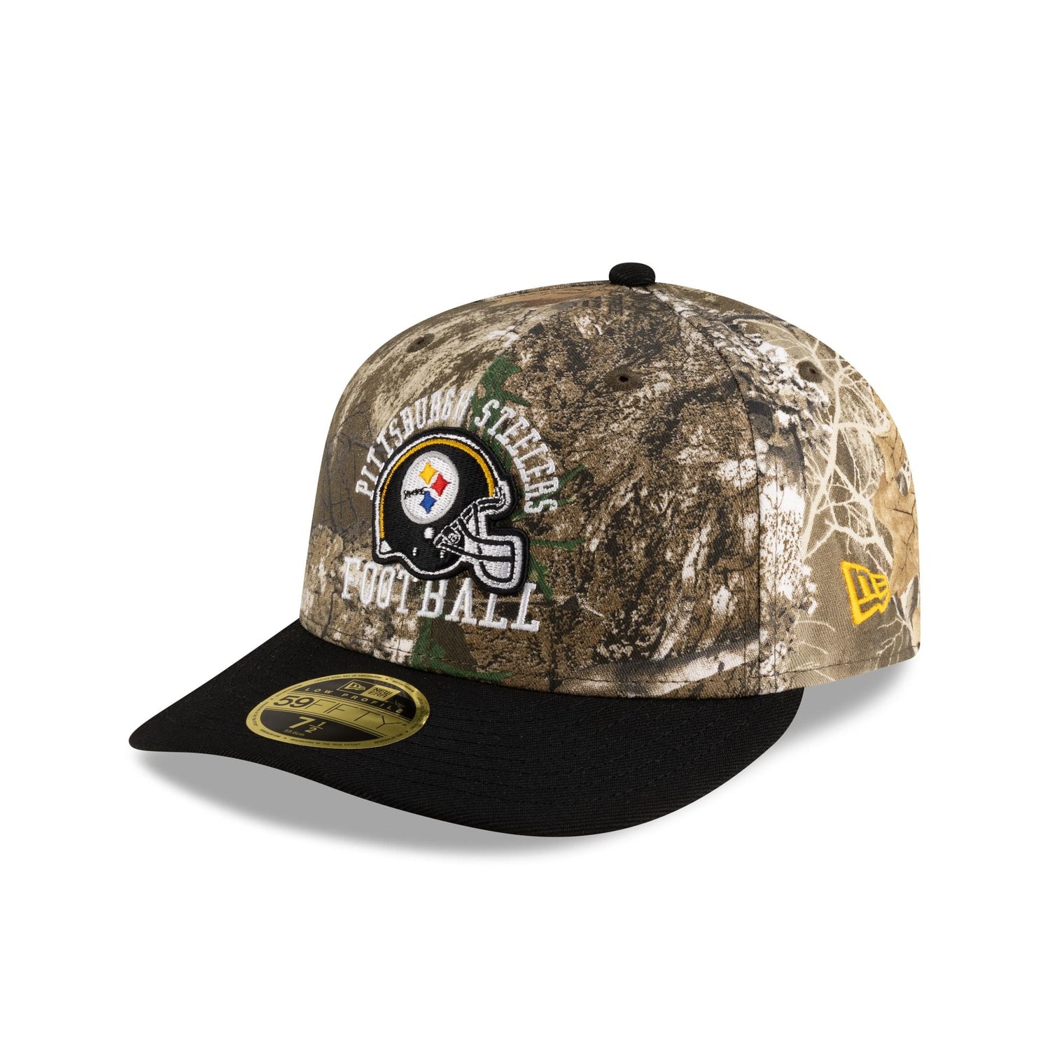 Just Caps Realtree Pittsburgh Steelers Low Profile 59FIFTY Fitted Hat