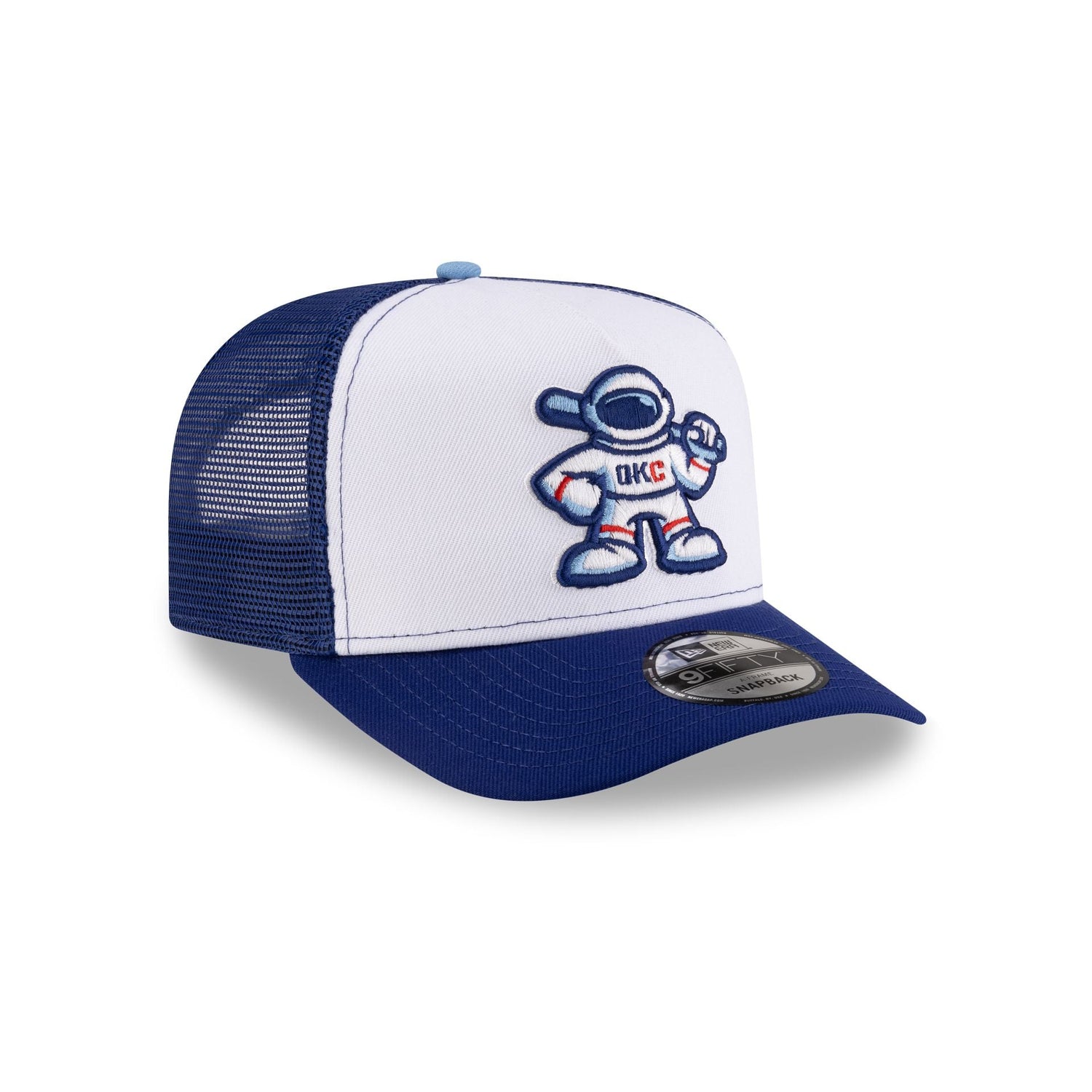 Oklahoma City Comets Dark Royal 9FIFTY A-Frame Trucker Hat