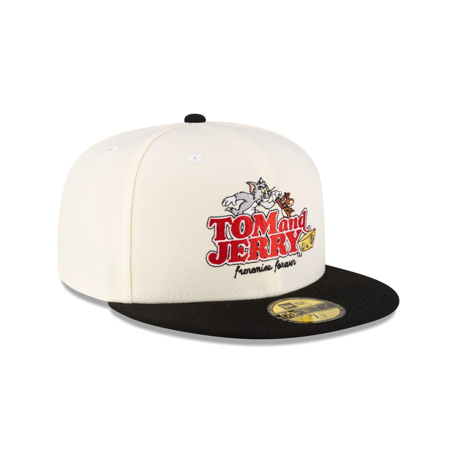 Tom and Jerry Chrome Black 59FIFTY Fitted Hat