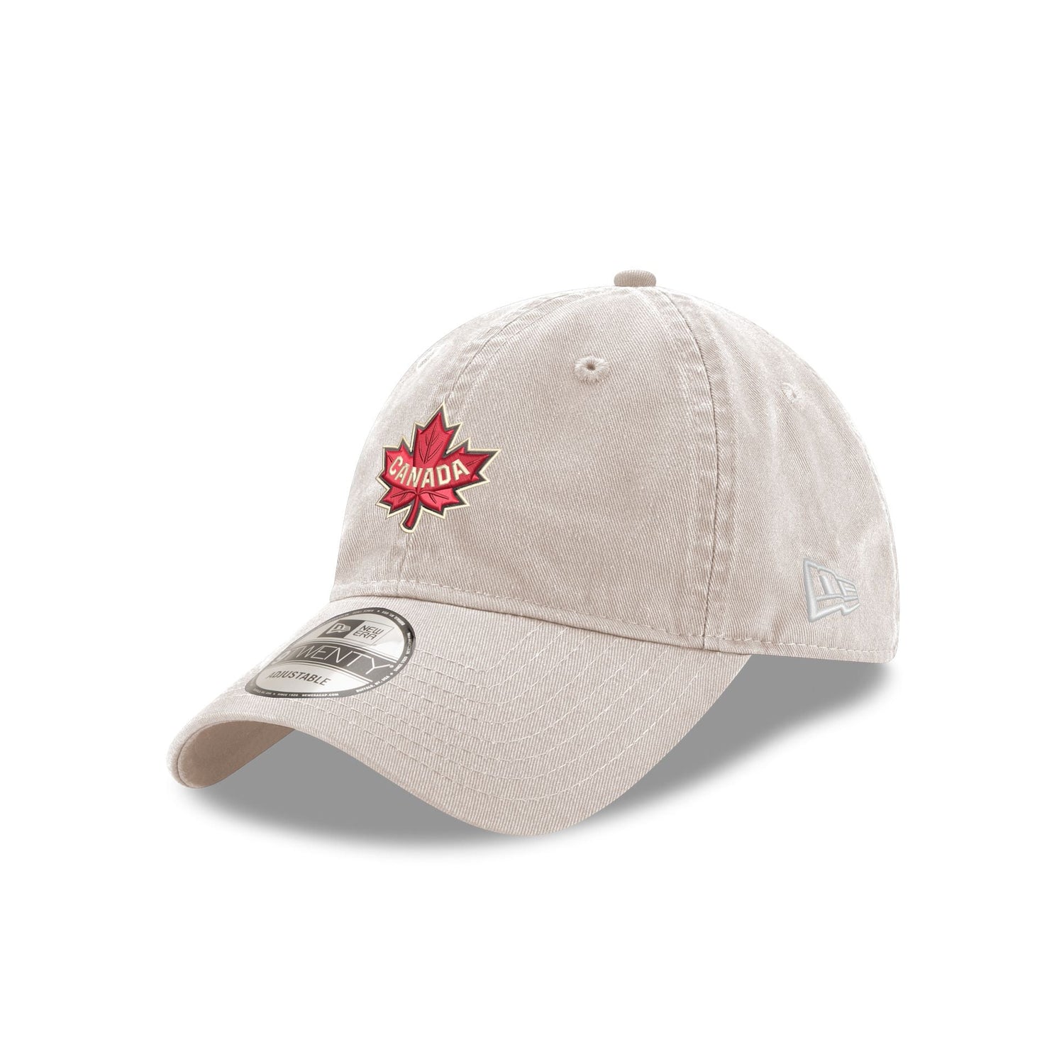 Canada 2025 4 Nations Face-Off Stone 9TWENTY Adjustable Hat