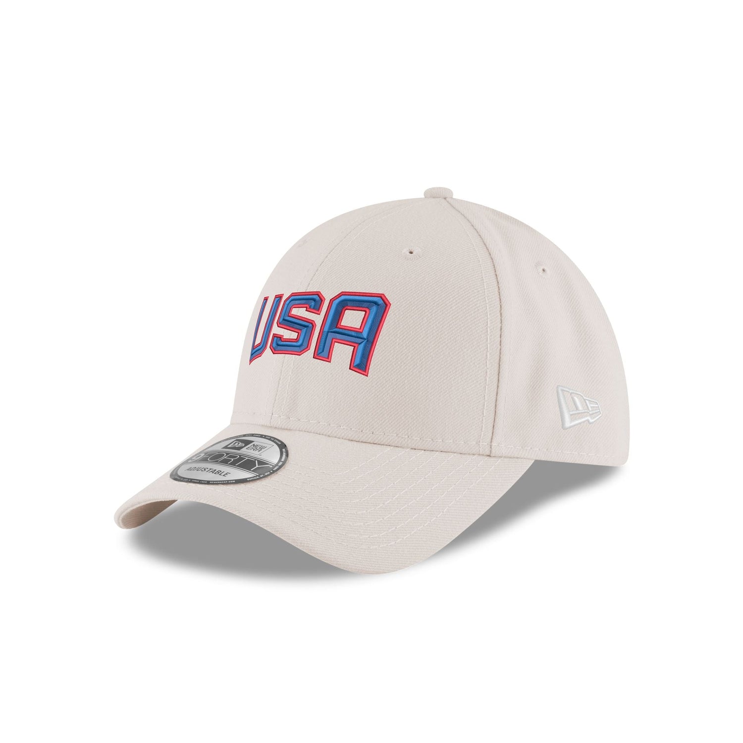USA 2025 4 Nations Face-Off Stone 9FORTY Adjustable Hat