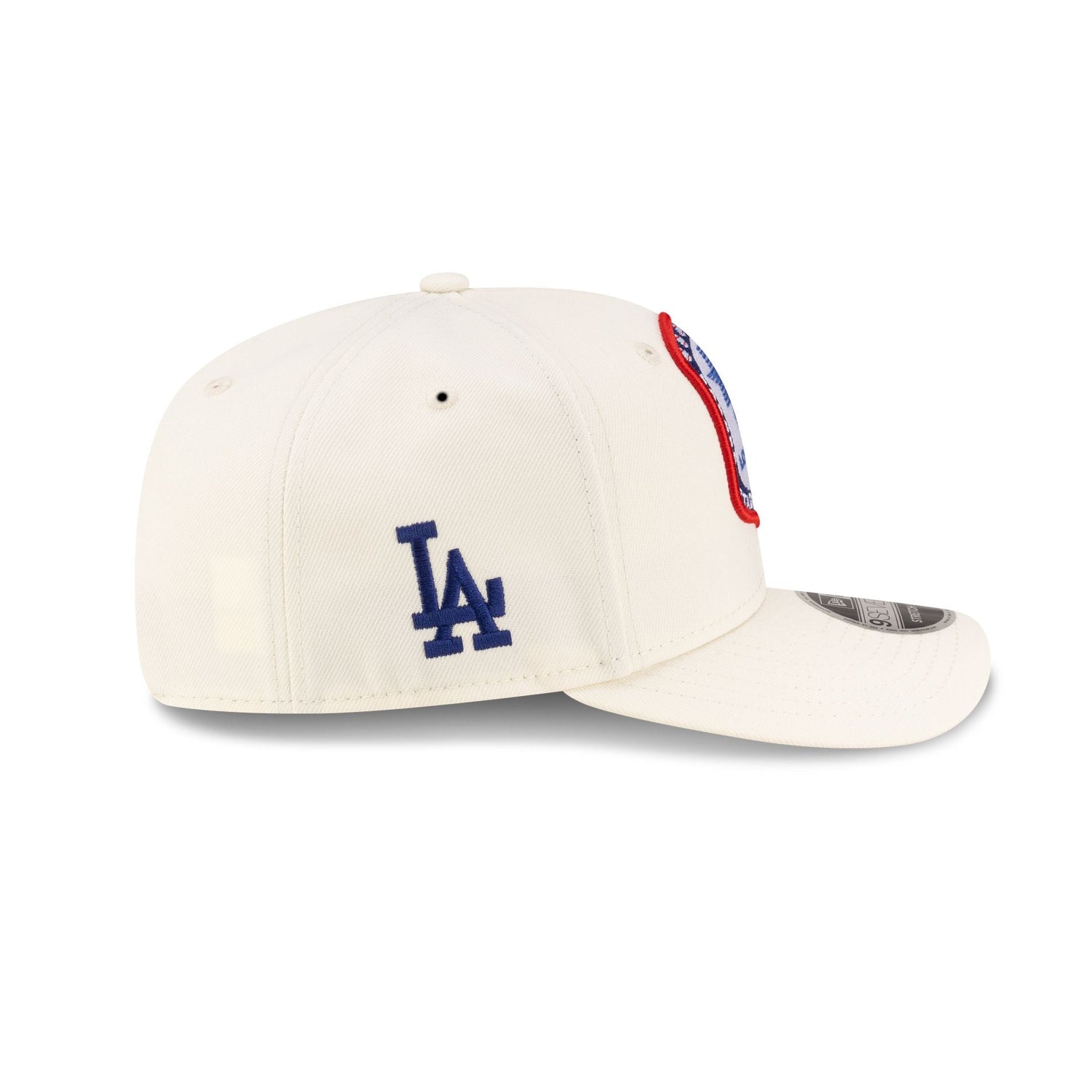 Los Angeles Dodgers 1984 Olympics Chrome White 9SEVENTY Stretch-Snap Hat