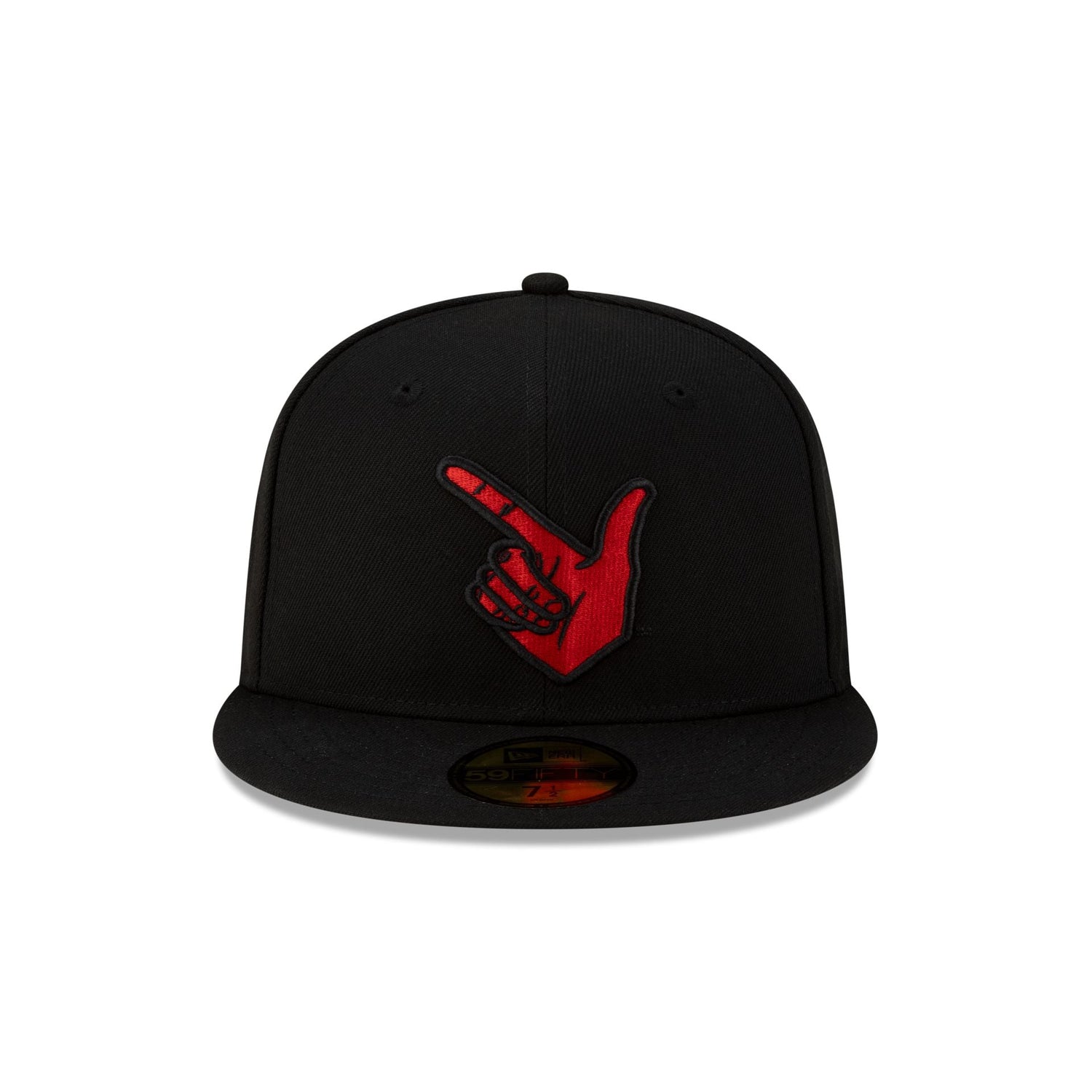 Texas Tech Red Raiders Hand Signs 59FIFTY Fitted Hat