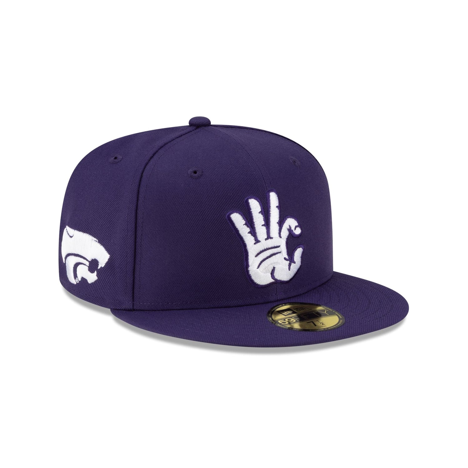 Kansas State Wildcats Hand Signs 59FIFTY Fitted Hat