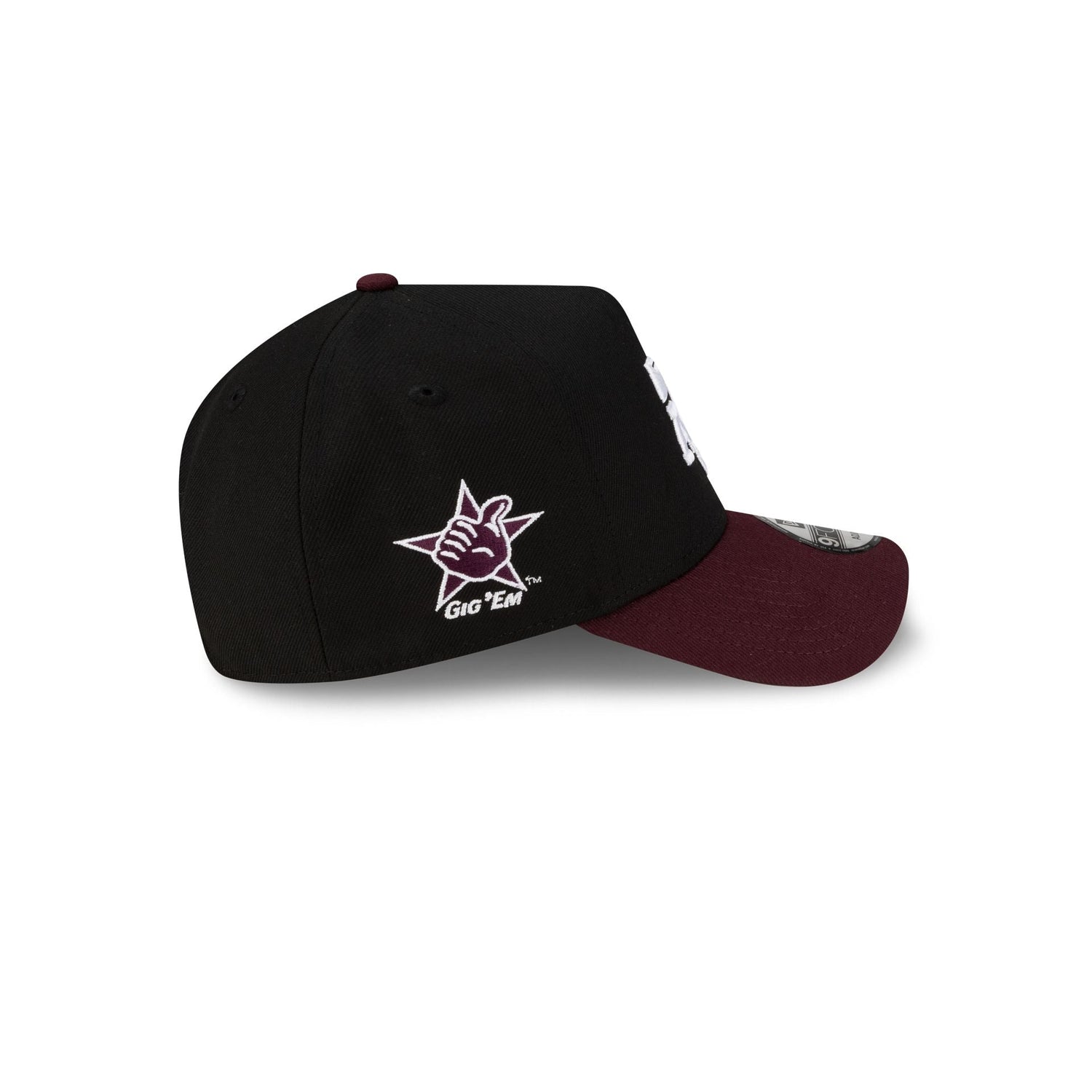 Texas A&M Aggies Hand Signs Sidepatch 9FORTY A-Frame Snapback Hat