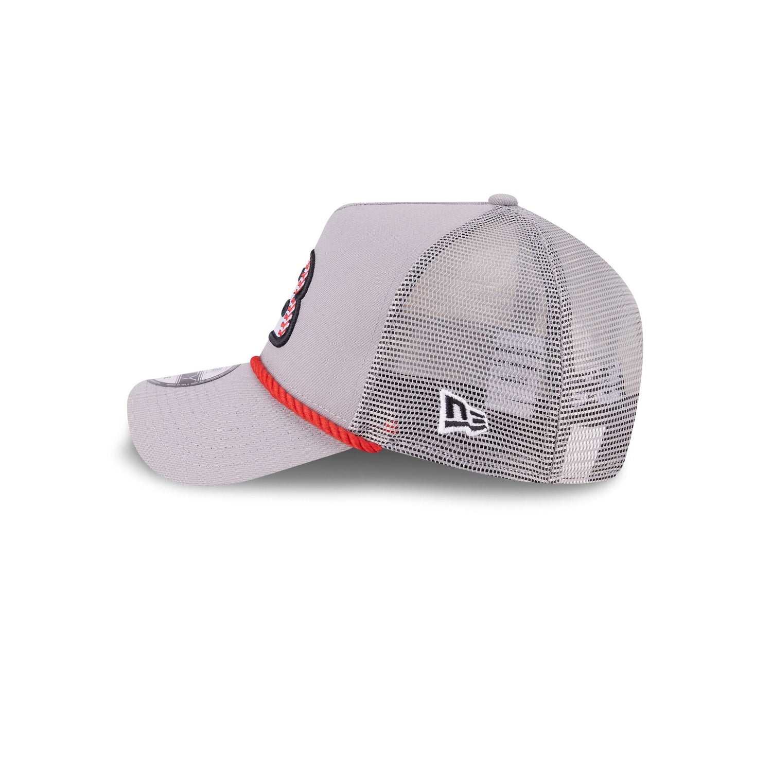 Dale Earnhardt Jr. x Budweiser Gray 9FORTY A-Frame Trucker Hat